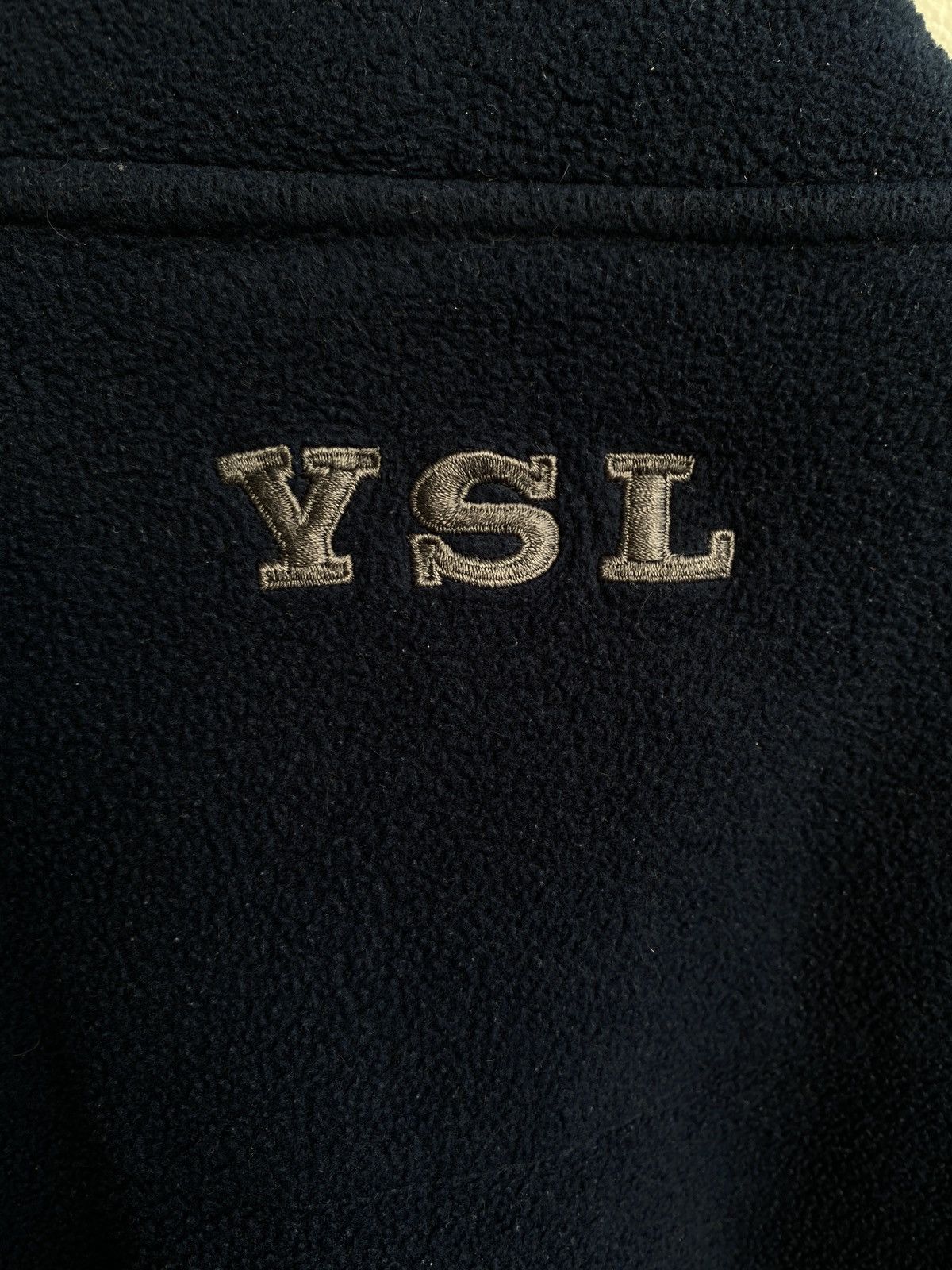 Yves Saint Laurent 90’s Fleece YSL Sweatshirt Zip Size US XL / EU 56 / 4 - 5 Thumbnail