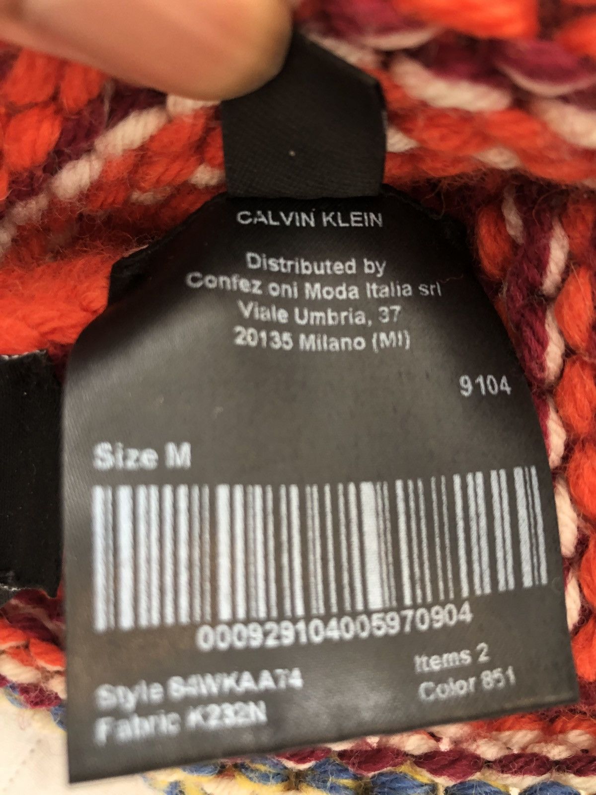 Calvin Klein 205W39NYC × Raf Simons PLAYBOI CARTI SKI MASK Size ONE SIZE - 6 Thumbnail