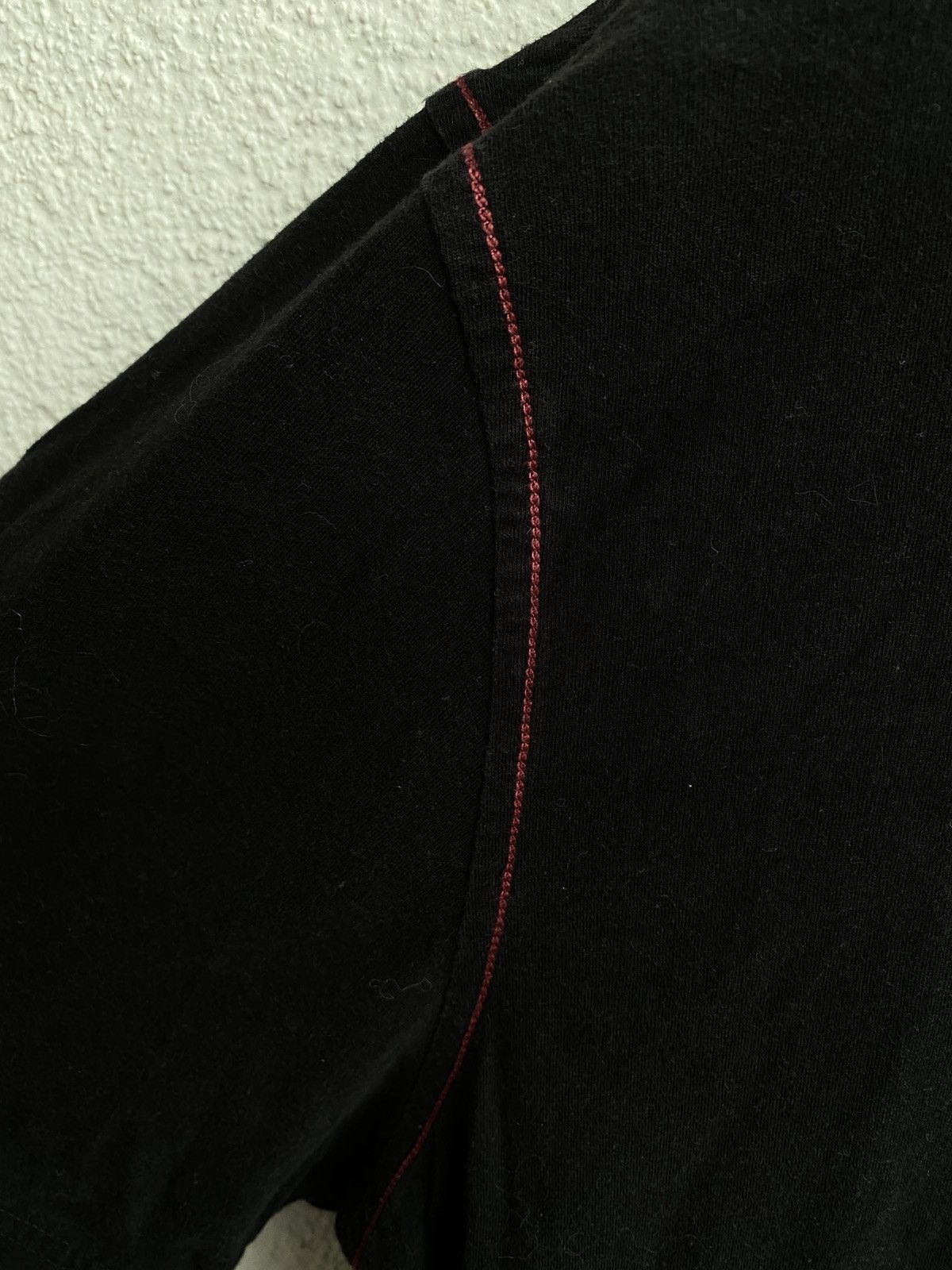 Yves Saint Laurent Black YSL T-shirt Double Layer Size US M / EU 48-50 / 2 - 11 Thumbnail