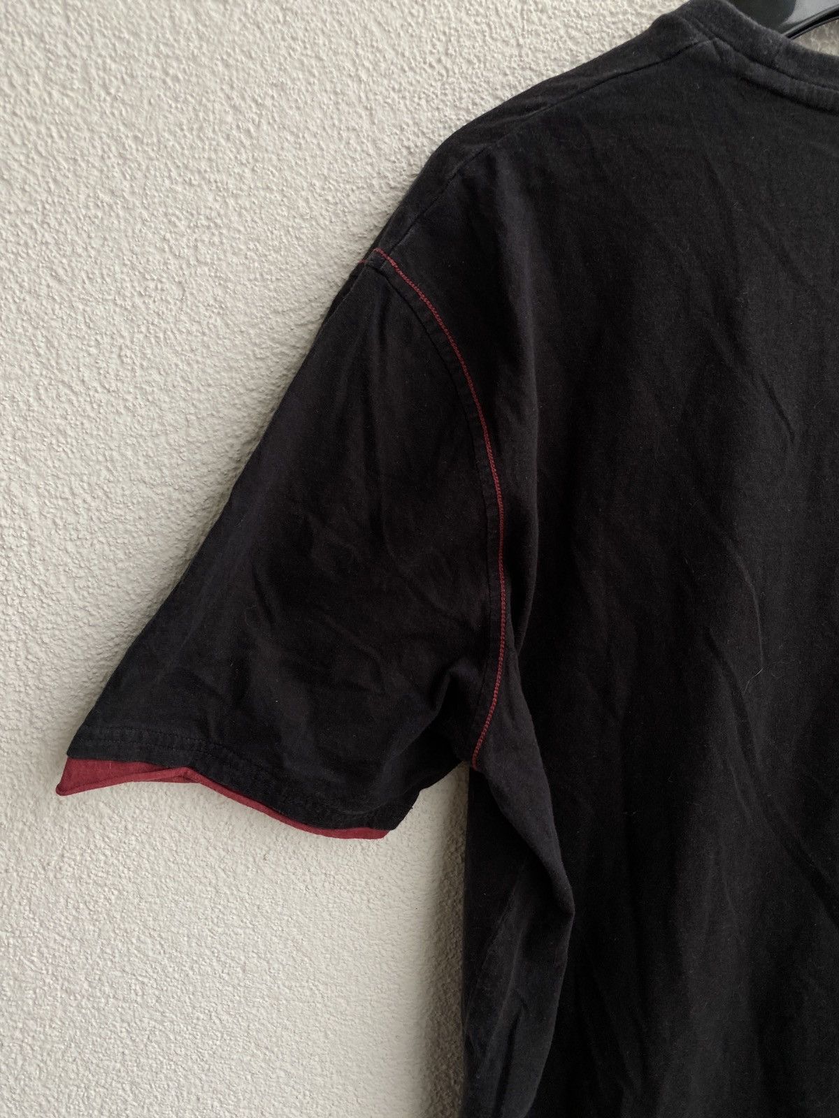 Yves Saint Laurent Black YSL T-shirt Double Layer Size US M / EU 48-50 / 2 - 10 Thumbnail