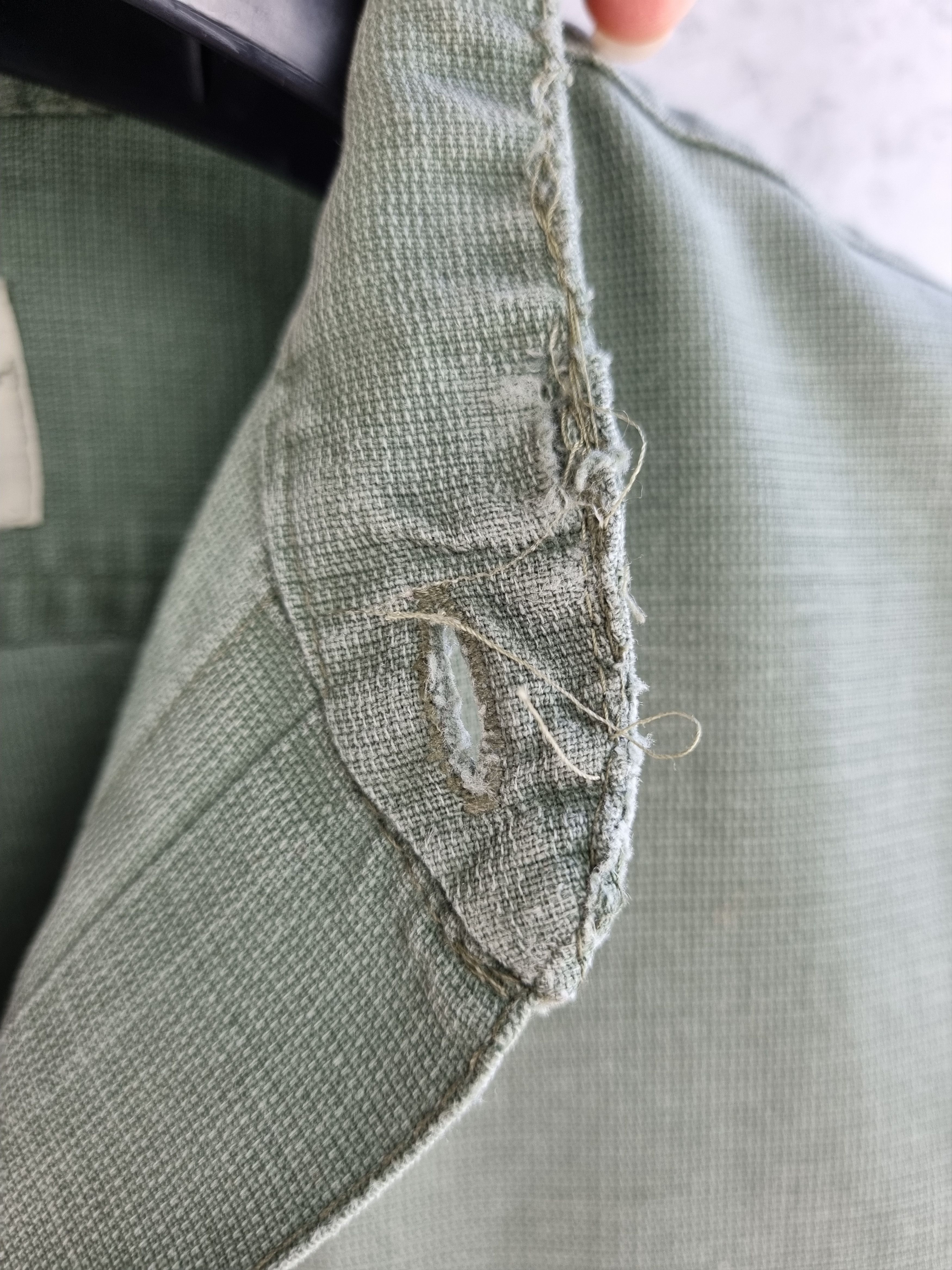 Vintage 60s Asian Army Military Shirt Vietnam era Size US M / EU 48-50 / 2 - 10 Thumbnail