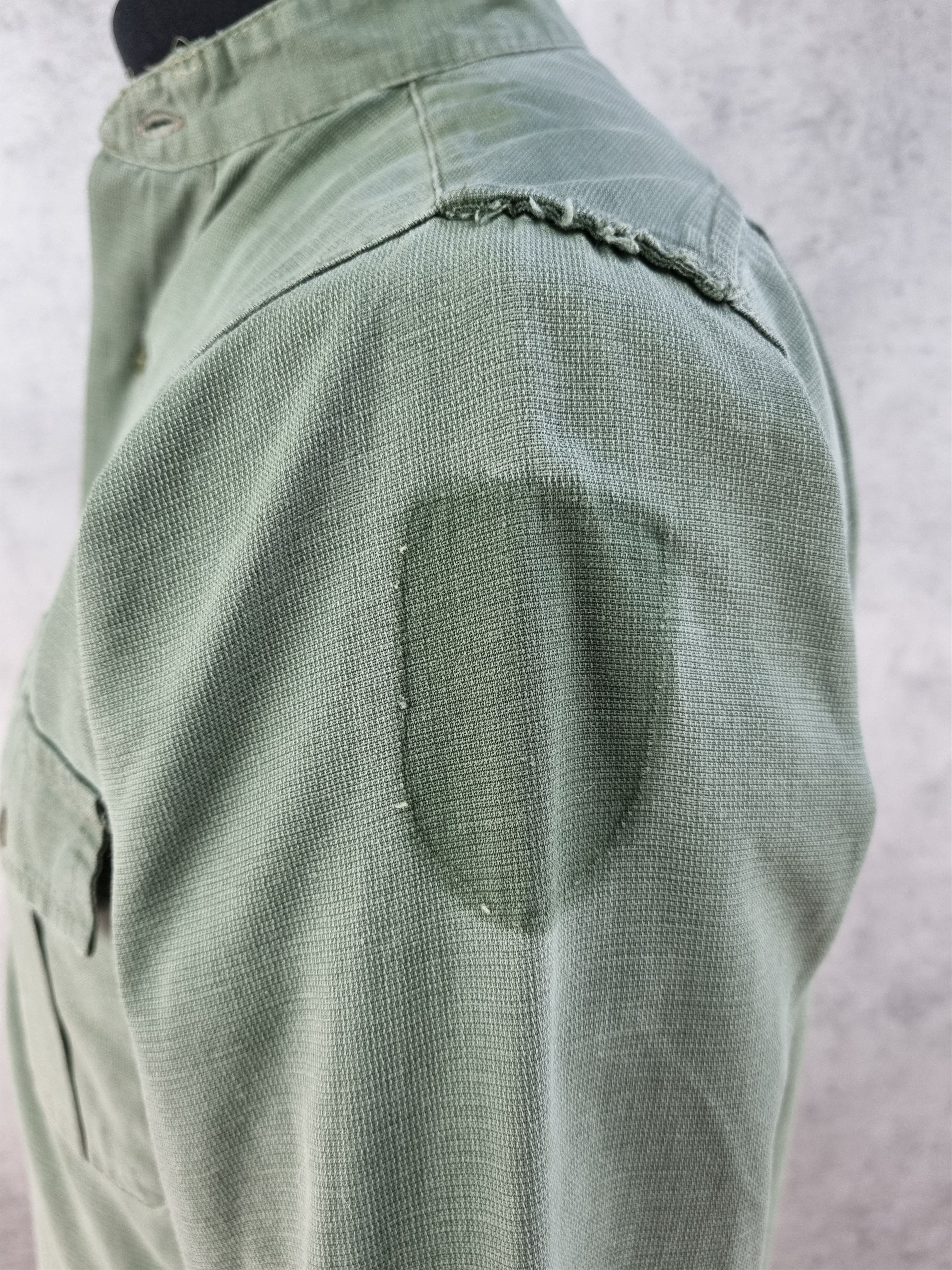 Vintage 60s Asian Army Military Shirt Vietnam era Size US M / EU 48-50 / 2 - 8 Thumbnail