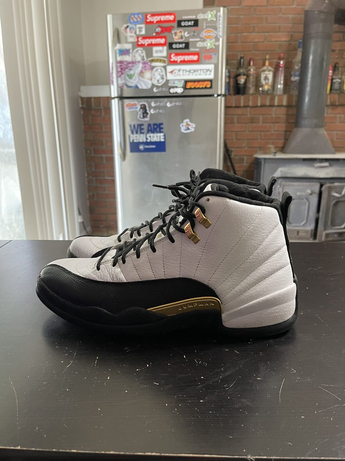 image of Jordan Nike Royalty Taxi 12 2021 Shoes in White, Men's (Size 11)