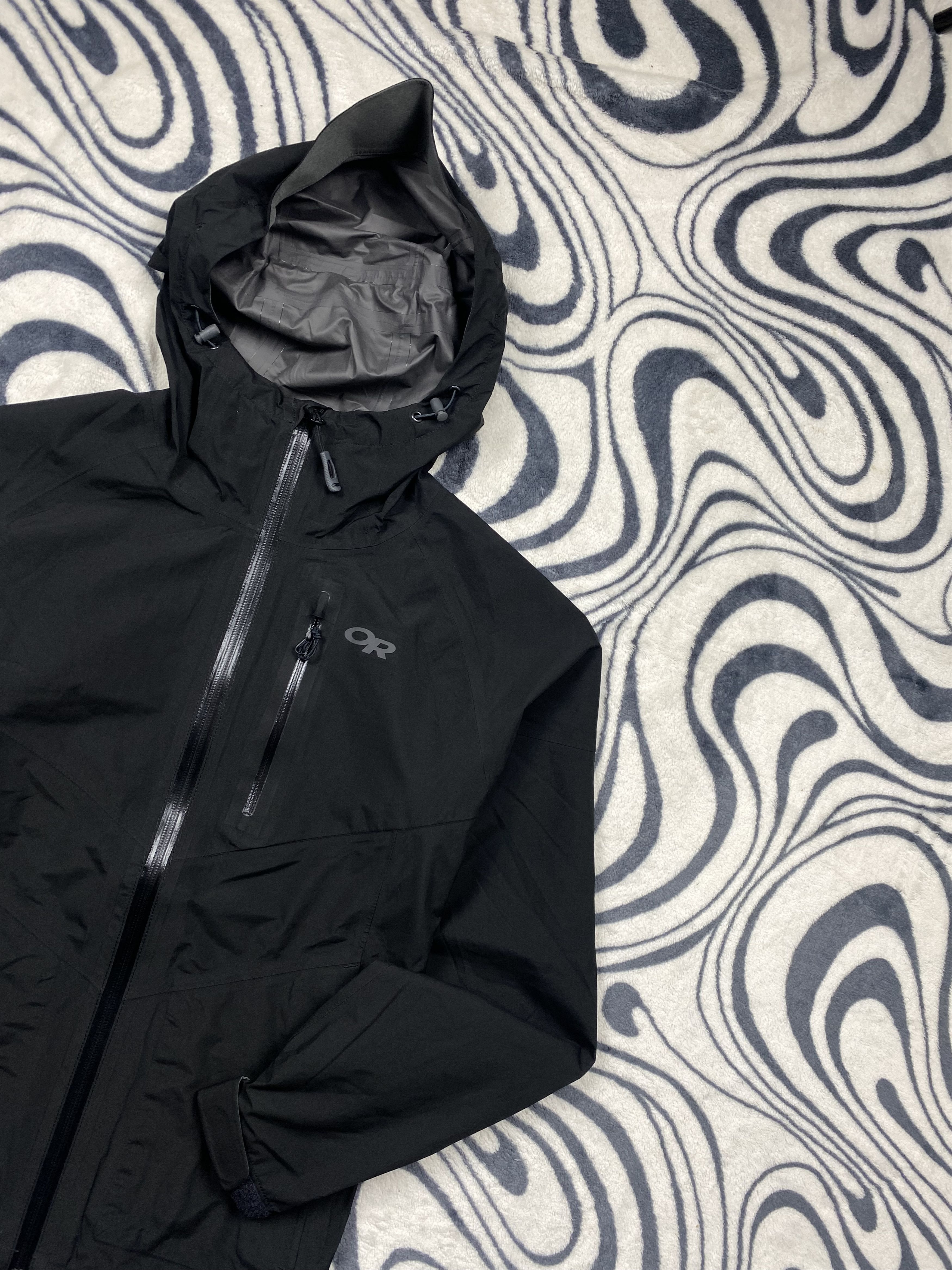 Goretex × Outdoor Research × Vintage Outdoor Research Gore-tex Paclite Aspire Black Jacket Size US XS / EU 42 / 0 - 2 Thumbnail