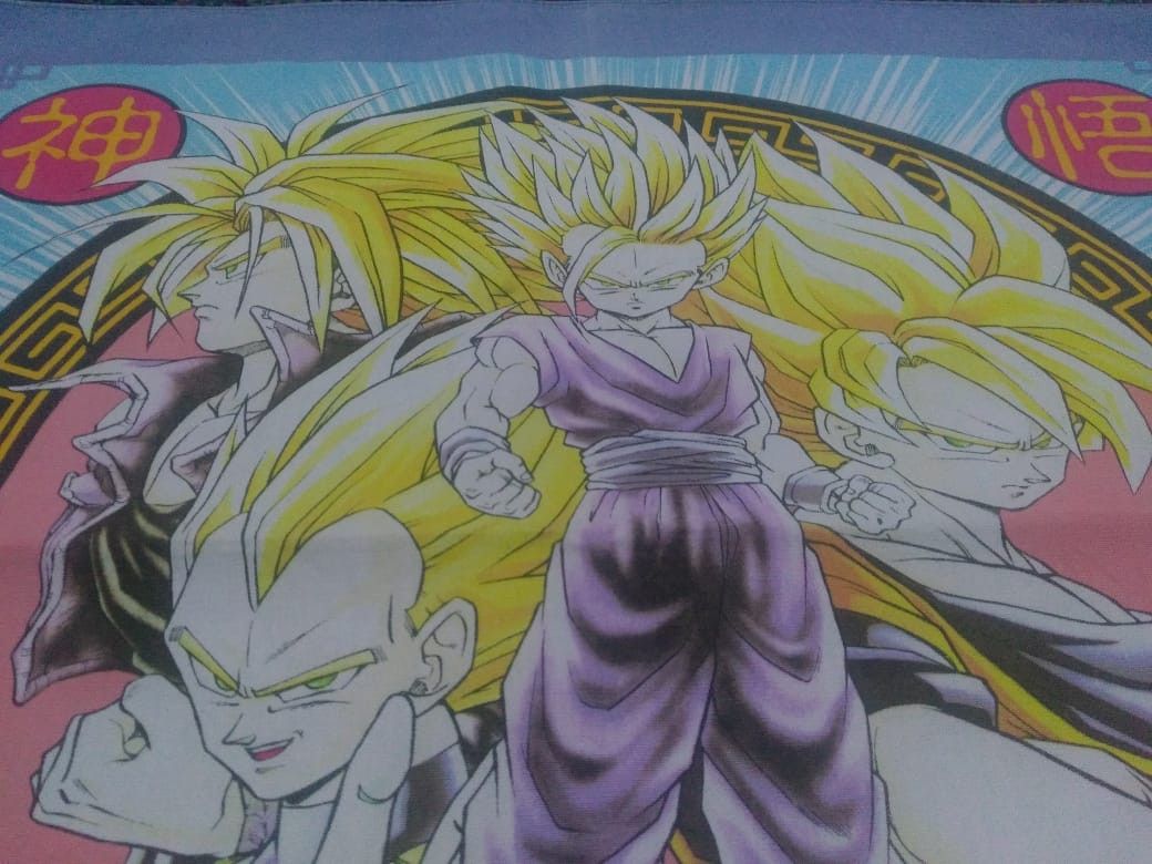 Anime Dragon Ball Handkerchief Bandana Pocketsquare Size ONE SIZE - 3 Thumbnail