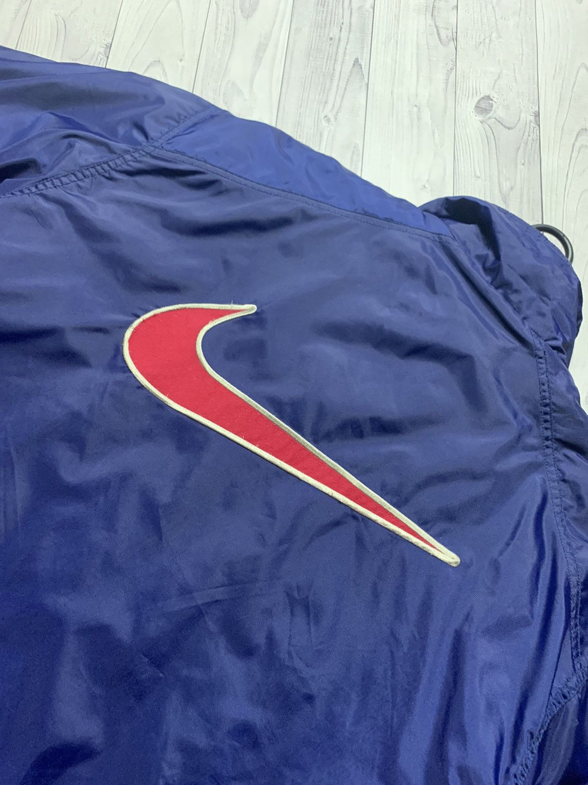 Nike × Vintage Vintage Nike jacket big logo swoosh size M Size US M / EU 48-50 / 2 - 2 Thumbnail