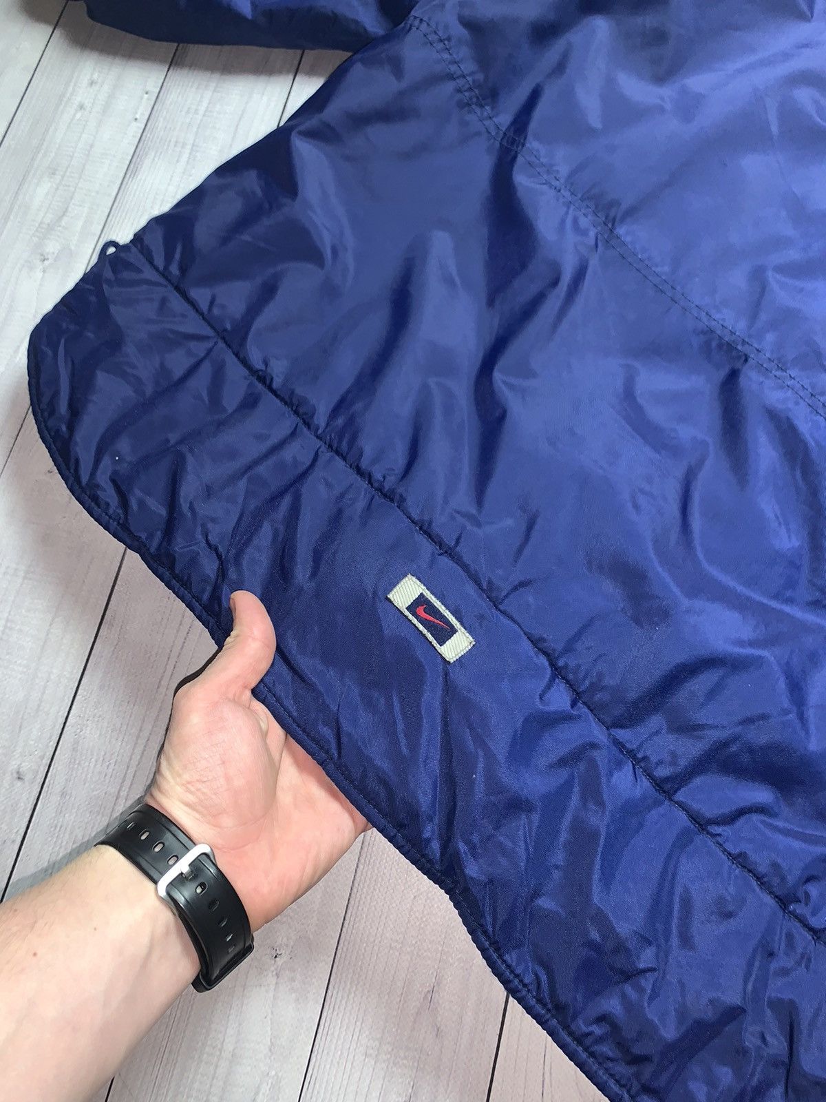 Nike × Vintage Vintage Nike jacket big logo swoosh size M Size US M / EU 48-50 / 2 - 9 Thumbnail