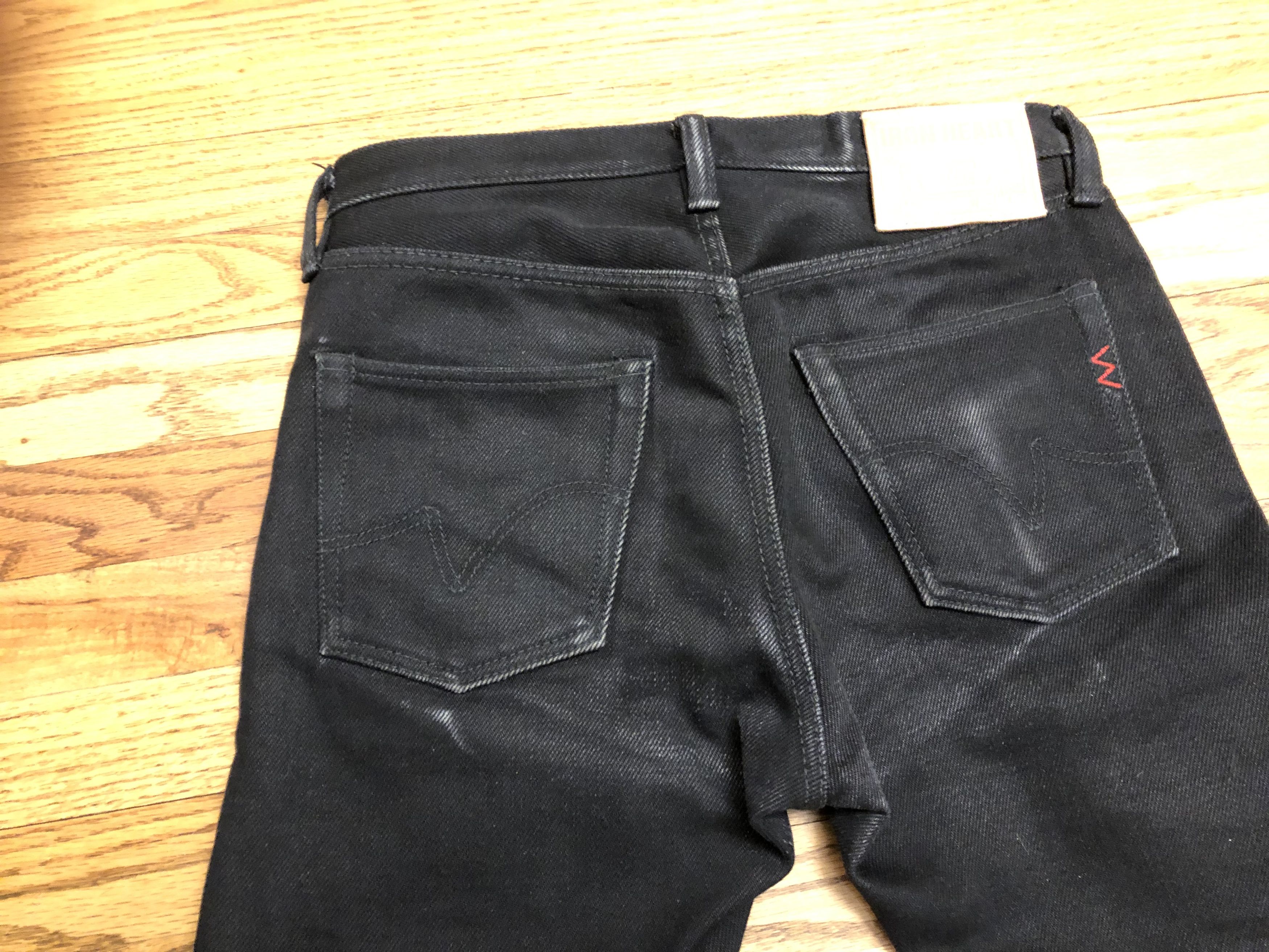 Iron Heart IH-555-03 21oz Selvedge Denim Super Slim Jeans Size US 30 / EU 46 - 4 Thumbnail