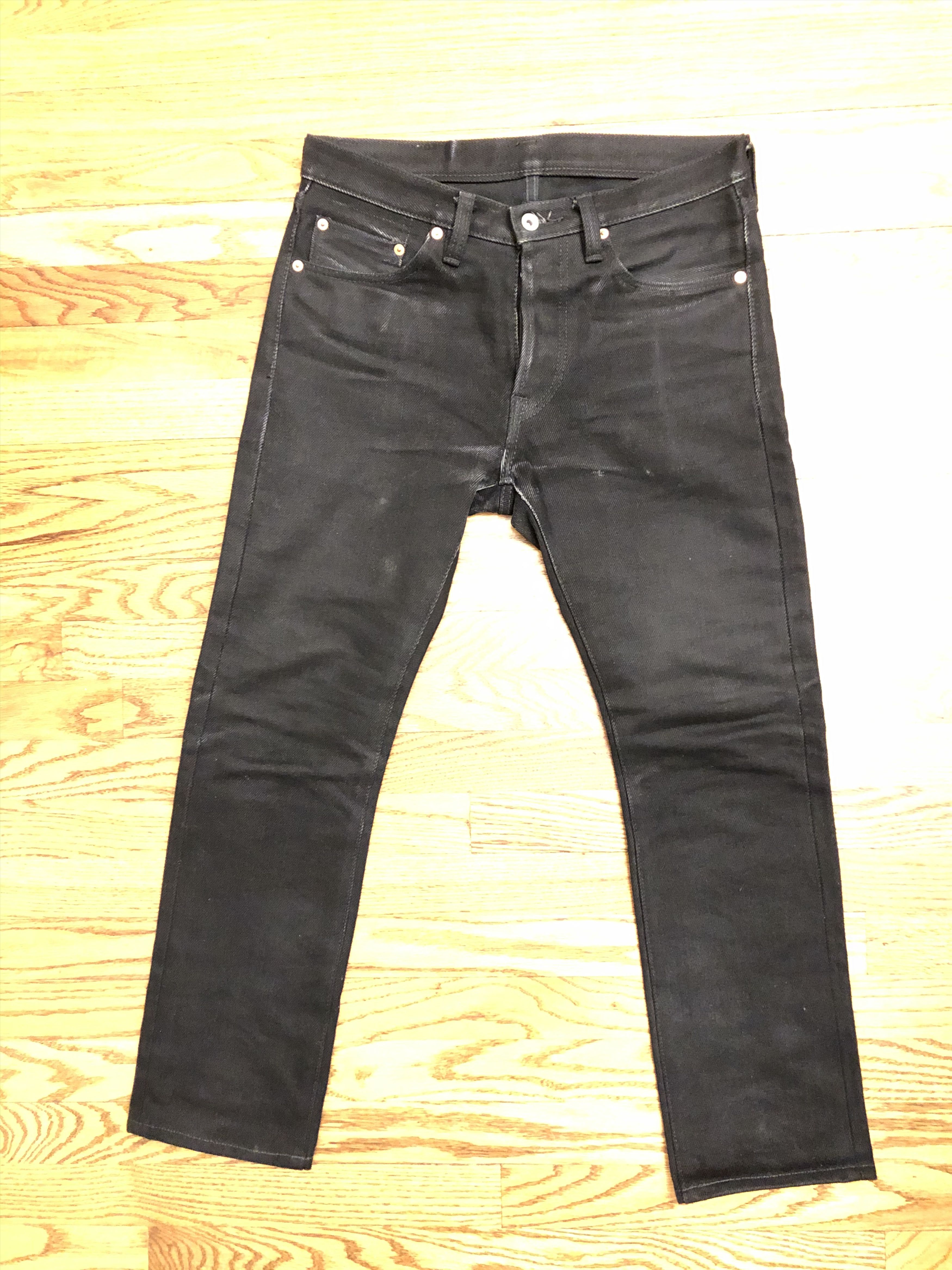 Iron Heart IH-555-03 21oz Selvedge Denim Super Slim Jeans Size US 30 / EU 46 - 1 Thumbnail