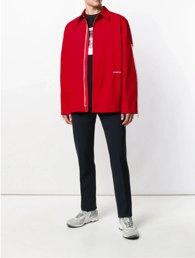 Calvin Klein 205W39NYC BNWT SS18 CALVIN KLEIN 205W39NYC TAPED COACH JACKET 46 Size US S / EU 44-46 / 1 - 18 Thumbnail