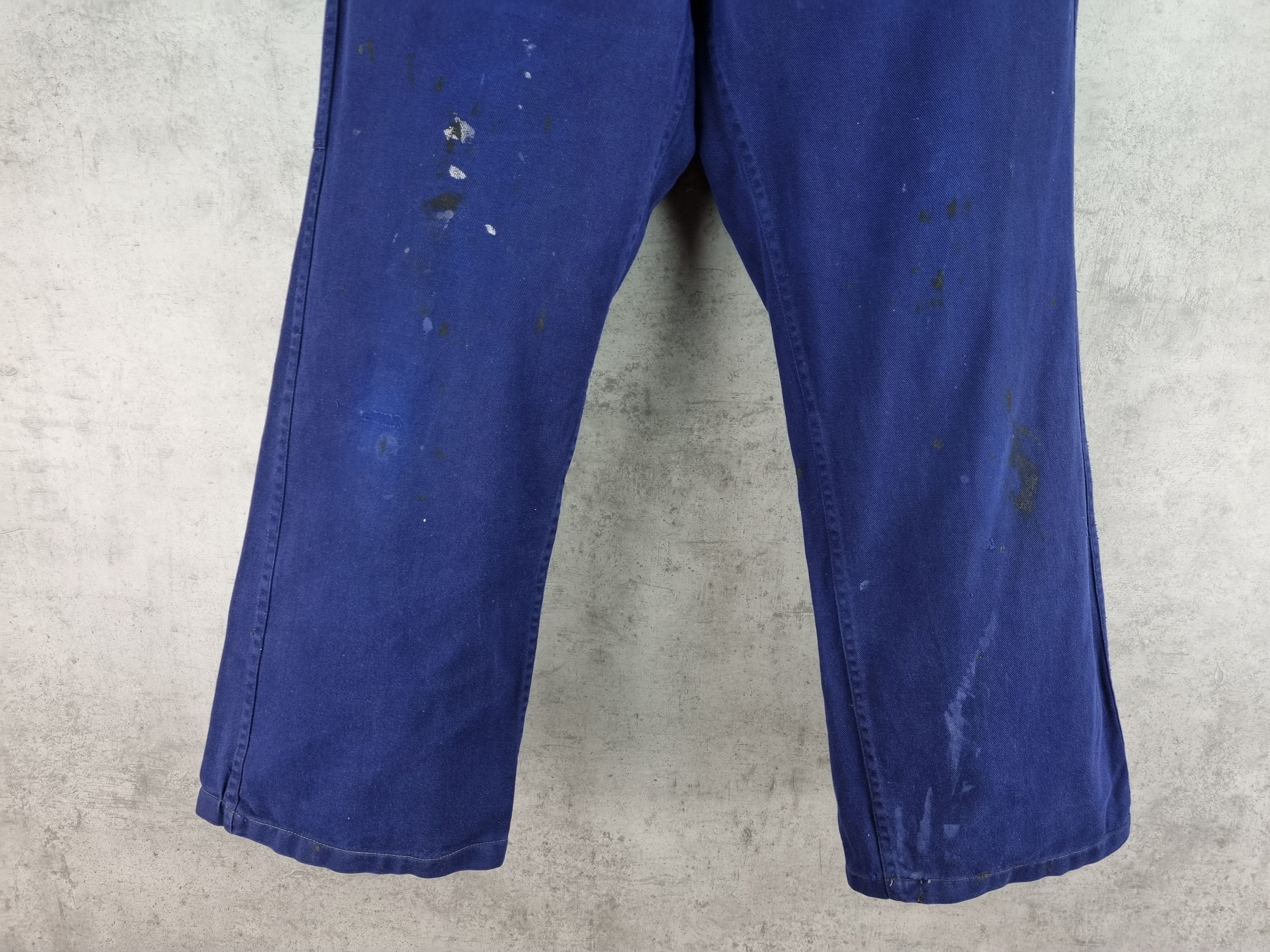 Vintage Sanfor Worker Distressed Painted Pants Size US 32 / EU 48 - 17 Thumbnail