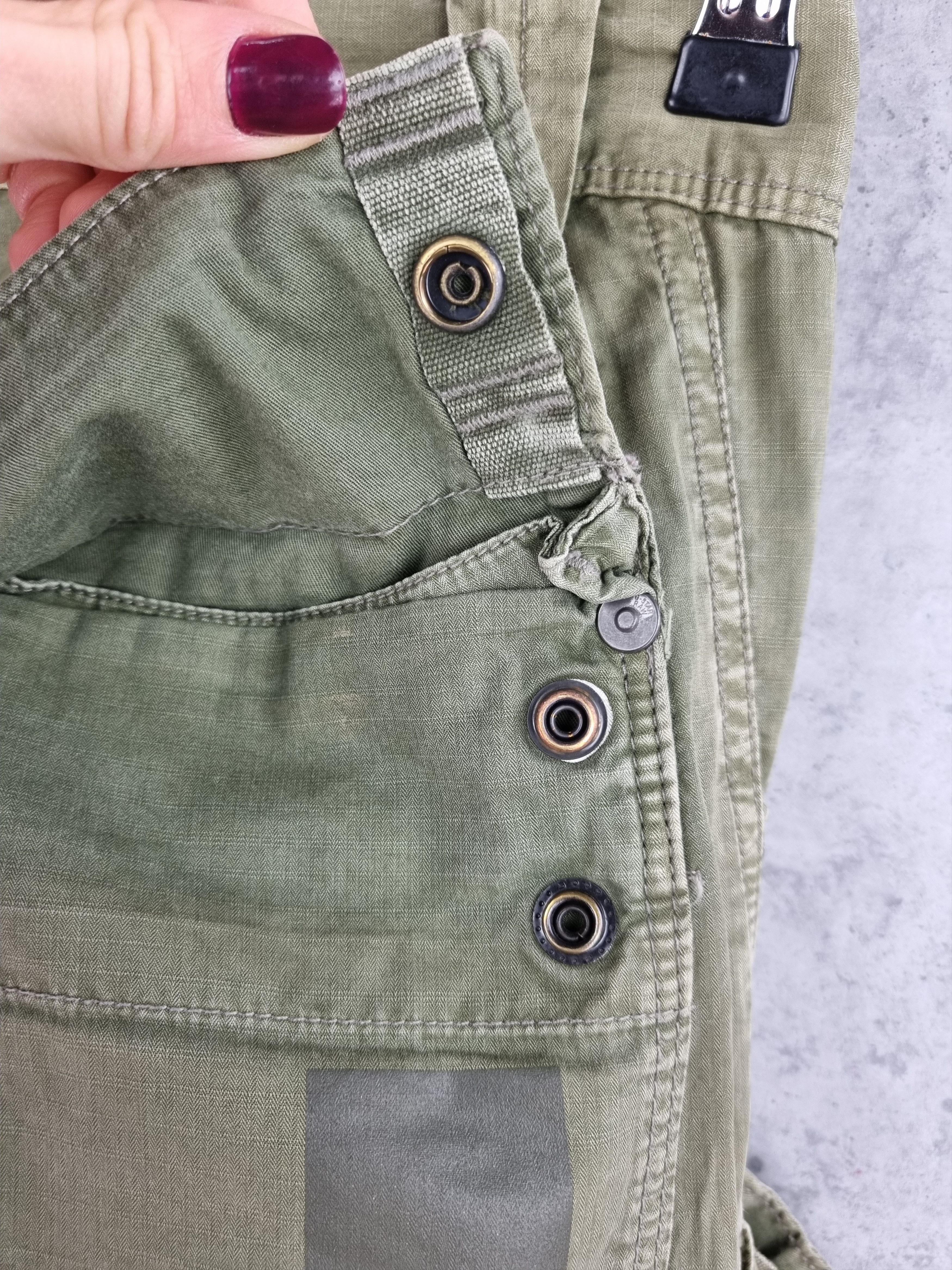 G-Star Rare Gstar Scorpion Belt Tapered Cargo Military Pants Size US 29 - 10 Thumbnail