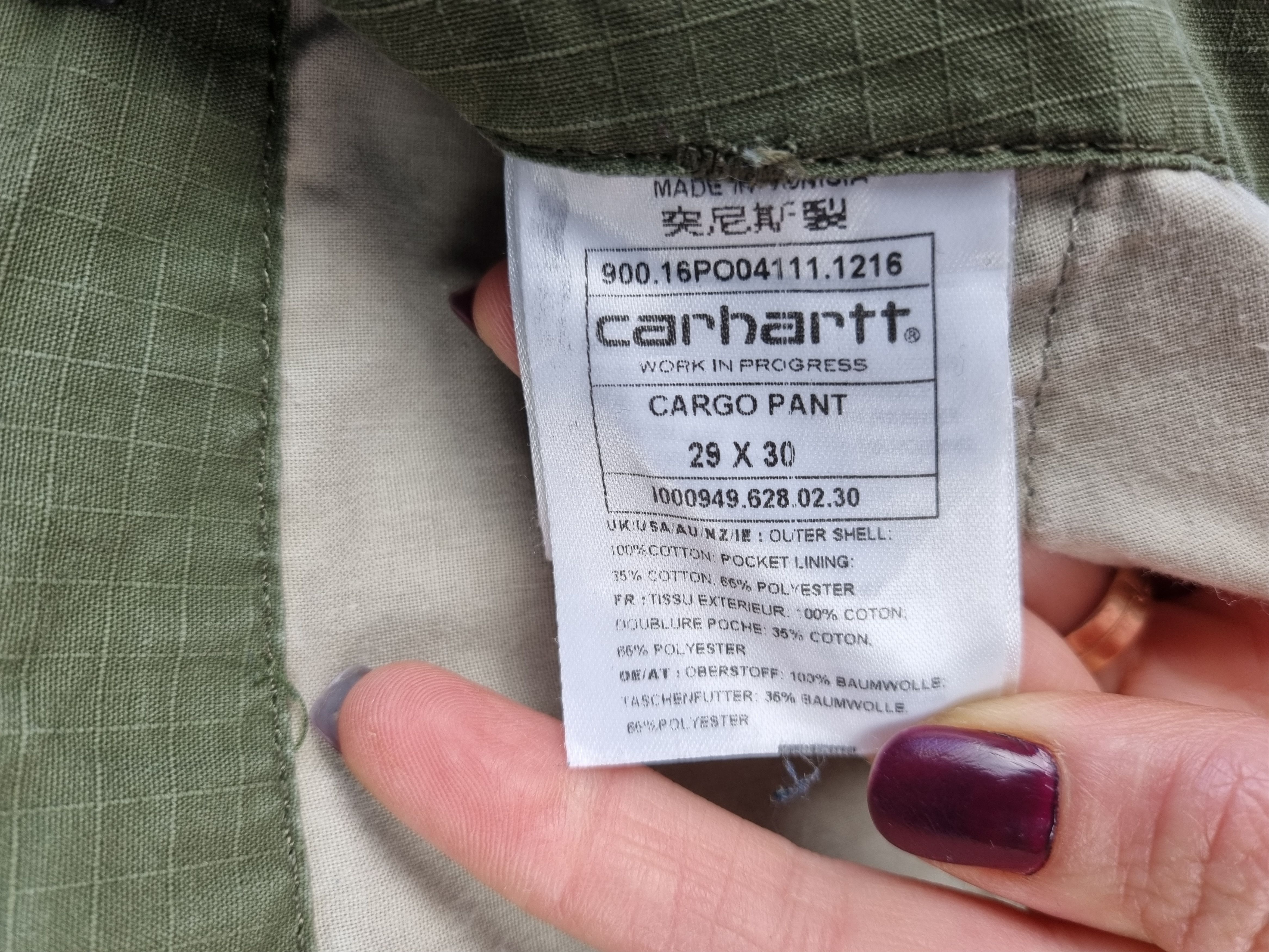 Carhartt × Carhartt Wip New Carhartt Cargo Pant Size US 29 - 5 Thumbnail