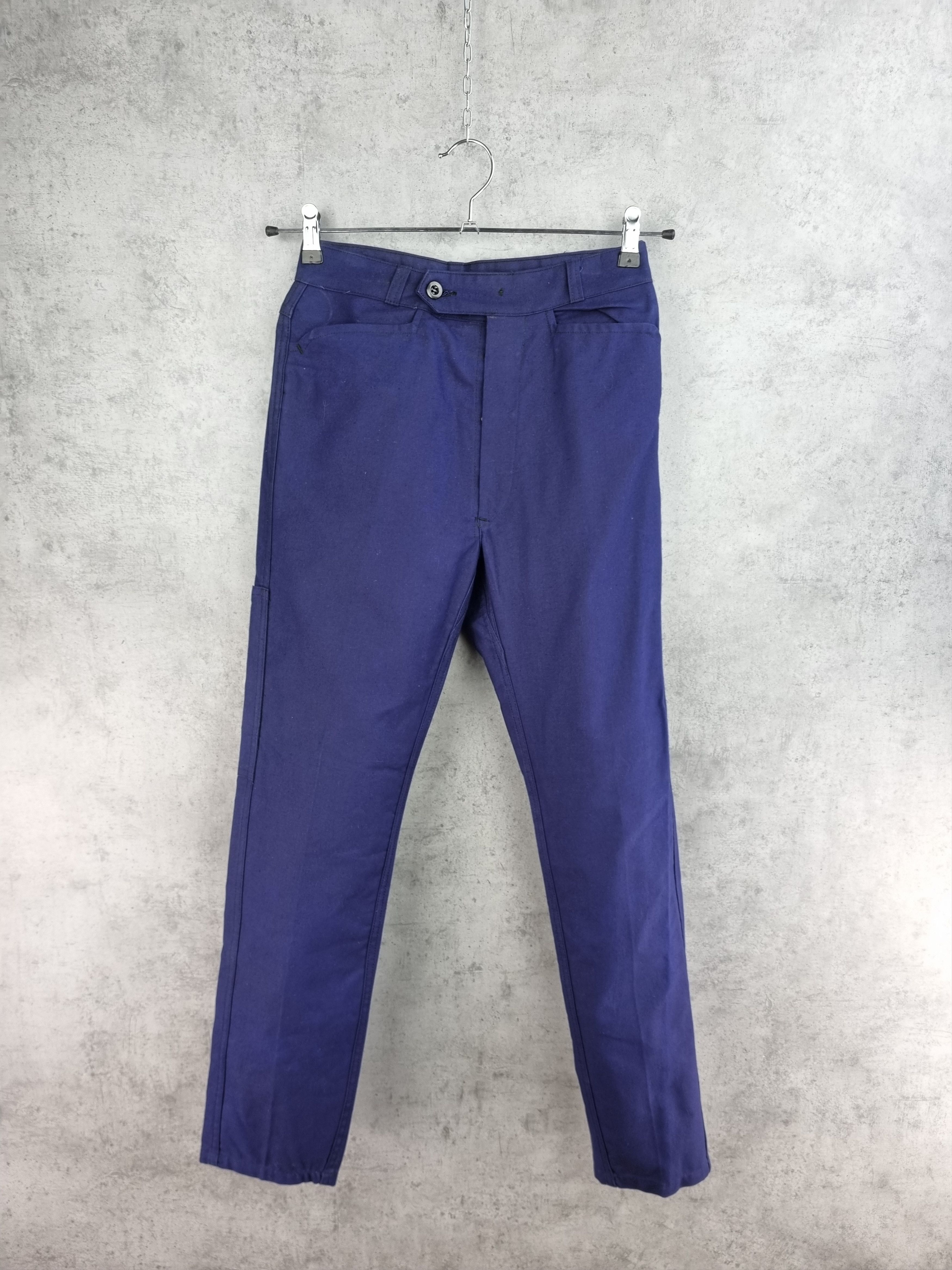 Le Laboureur × Seditionaries × Vetra 50s Dead Stock Vintage French Worker Pants Chore Size US 29 - 2 Thumbnail
