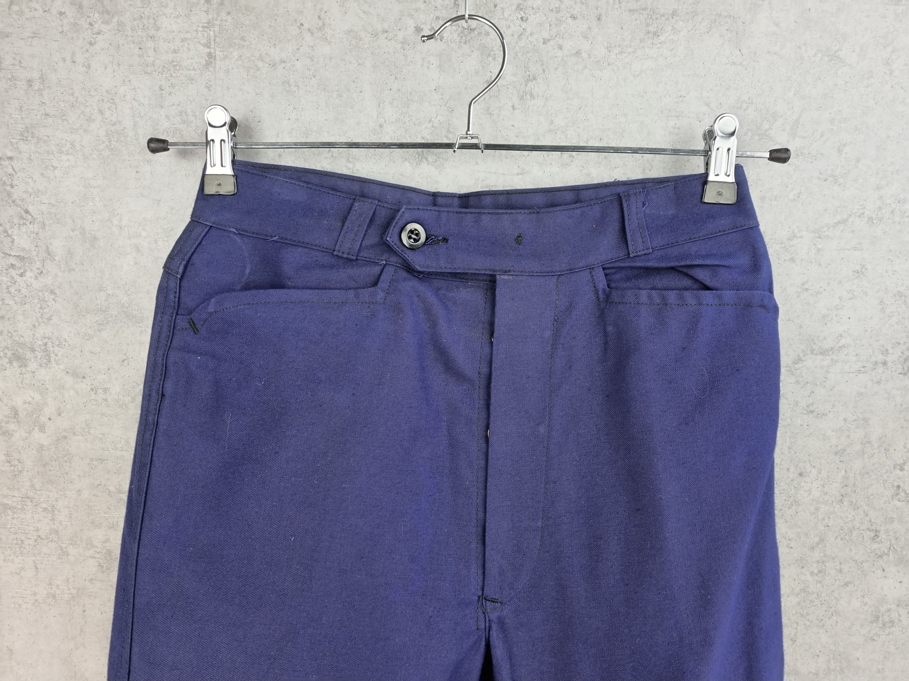 Le Laboureur × Seditionaries × Vetra 50s Dead Stock Vintage French Worker Pants Chore Size US 29 - 7 Thumbnail