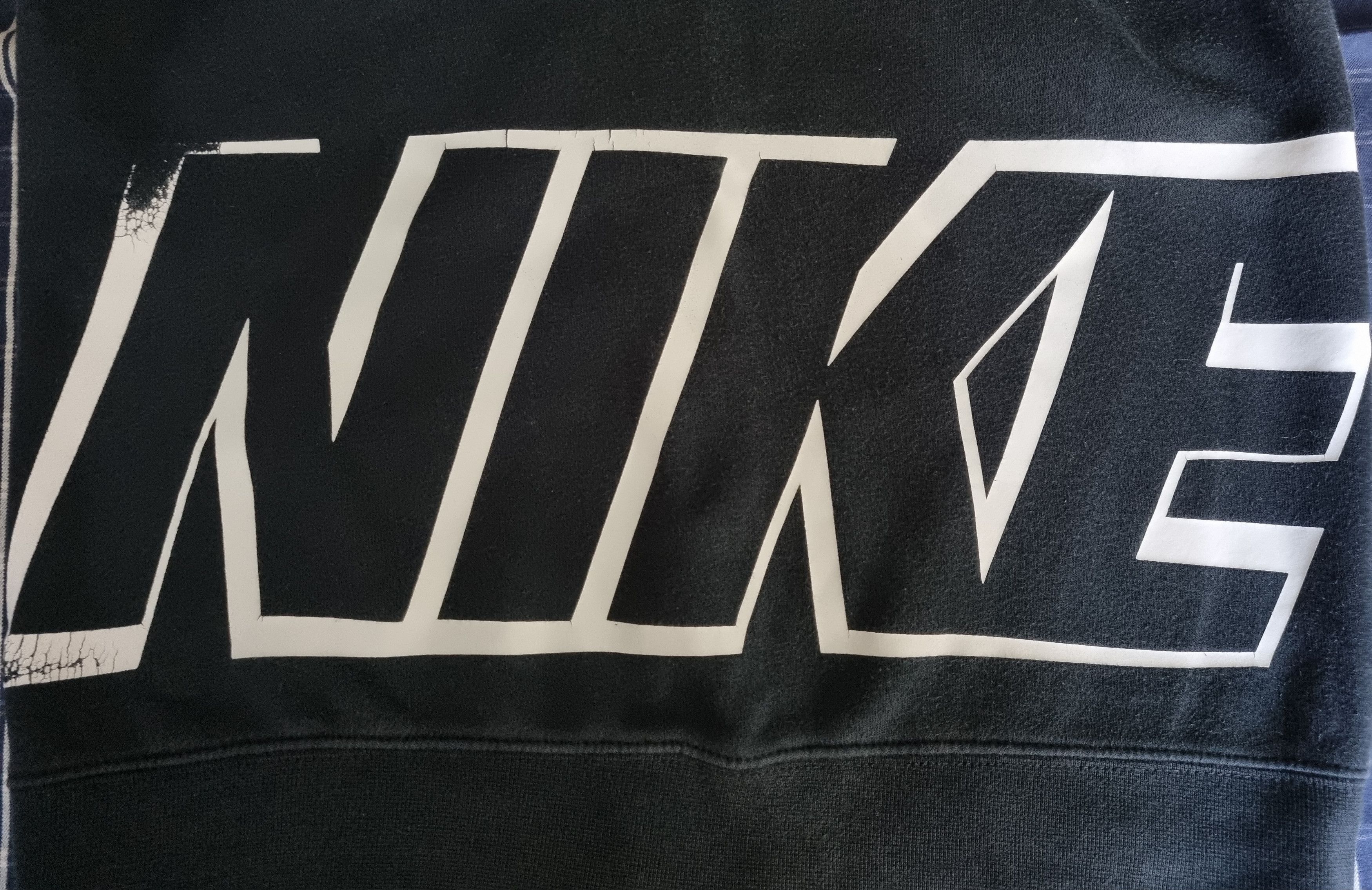 Nike × Vintage Nike Big Logo Rare design faded light hoodie Size US XS / EU 42 / 0 - 3 Thumbnail