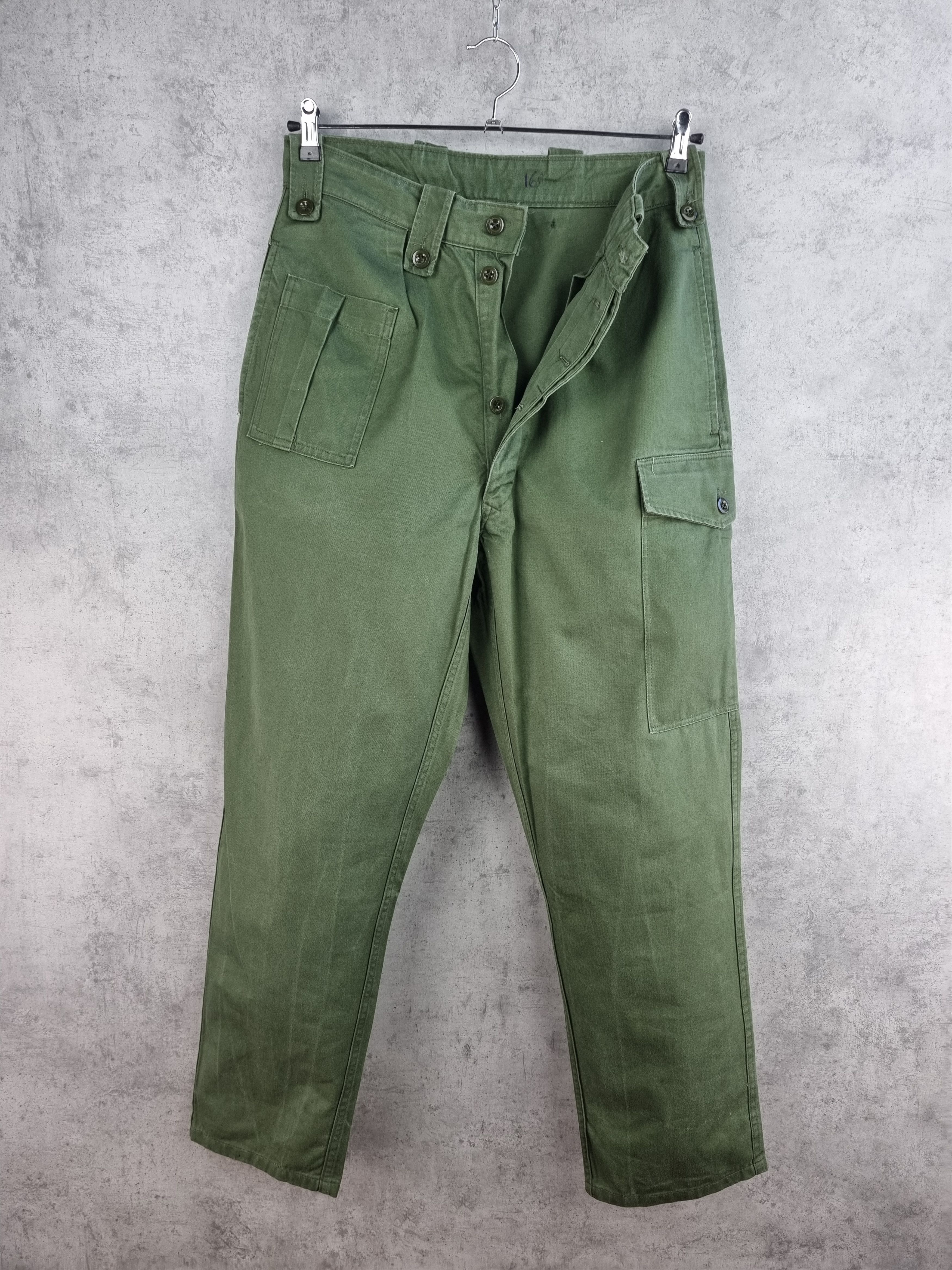 Vintage 80s Military Michielsens Cargo Pant Size US 30 / EU 46 - 4 Thumbnail