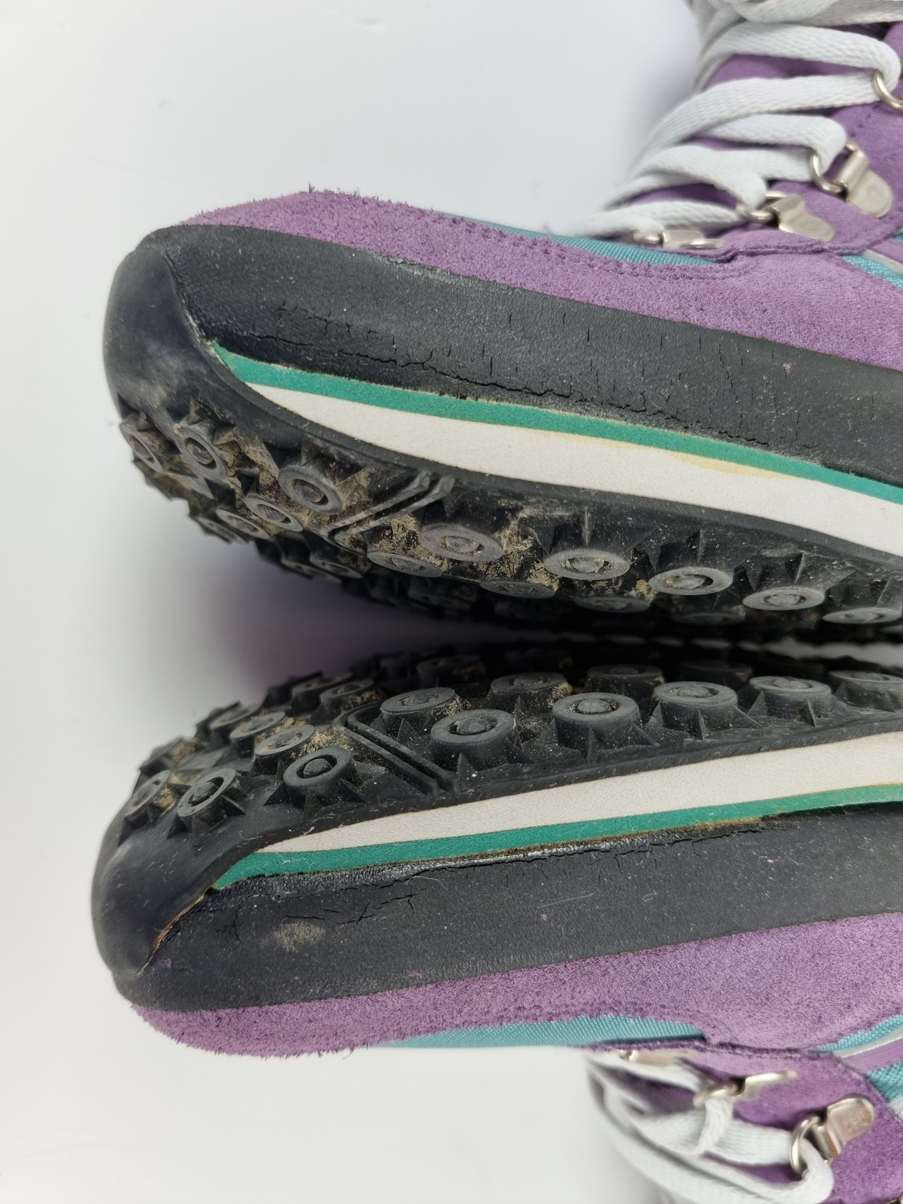 Adidas × Vintage 90s Adidas high top sneakers Size US 7 / EU 40 - 12 Thumbnail
