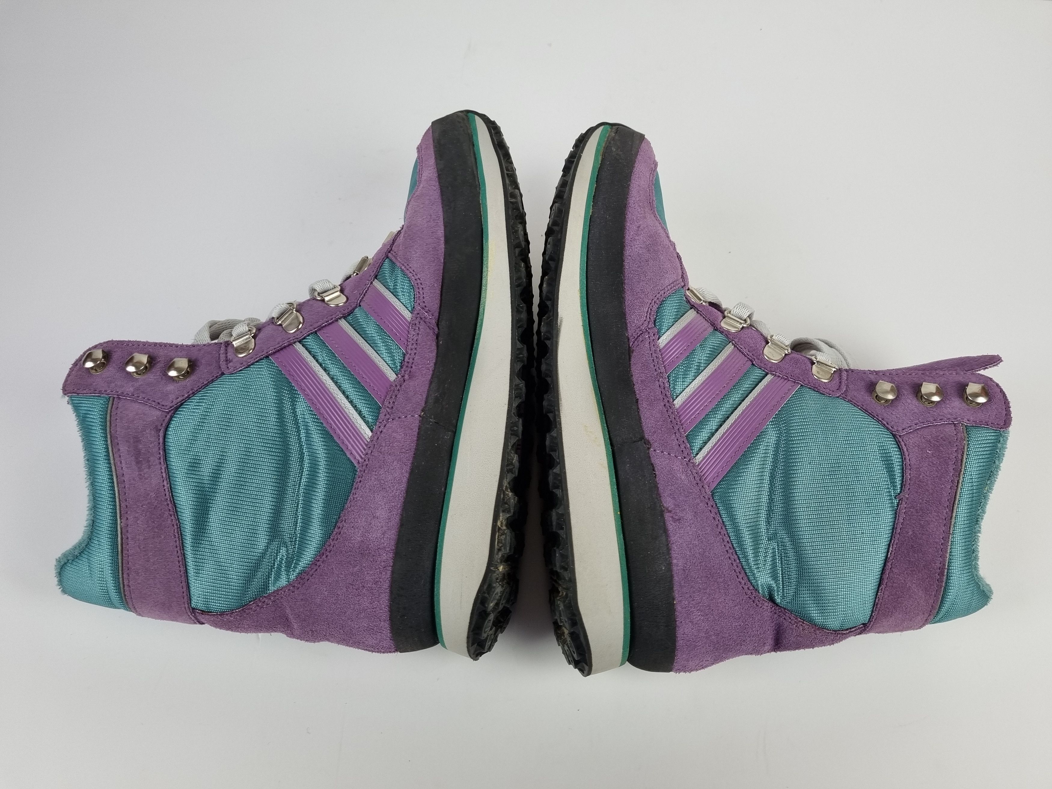 Adidas × Vintage 90s Adidas high top sneakers Size US 7 / EU 40 - 13 Thumbnail