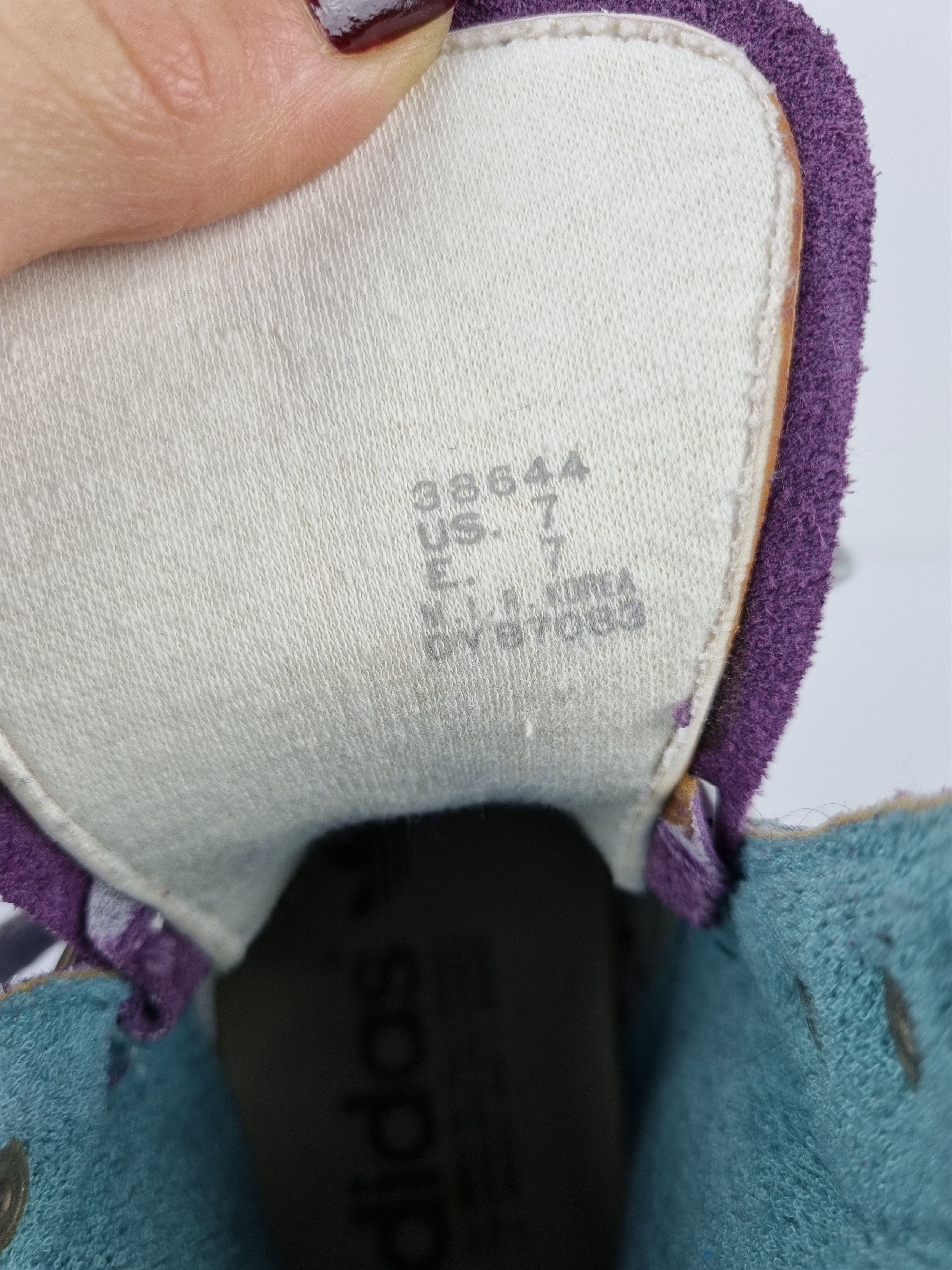 Adidas × Vintage 90s Adidas high top sneakers Size US 7 / EU 40 - 5 Thumbnail