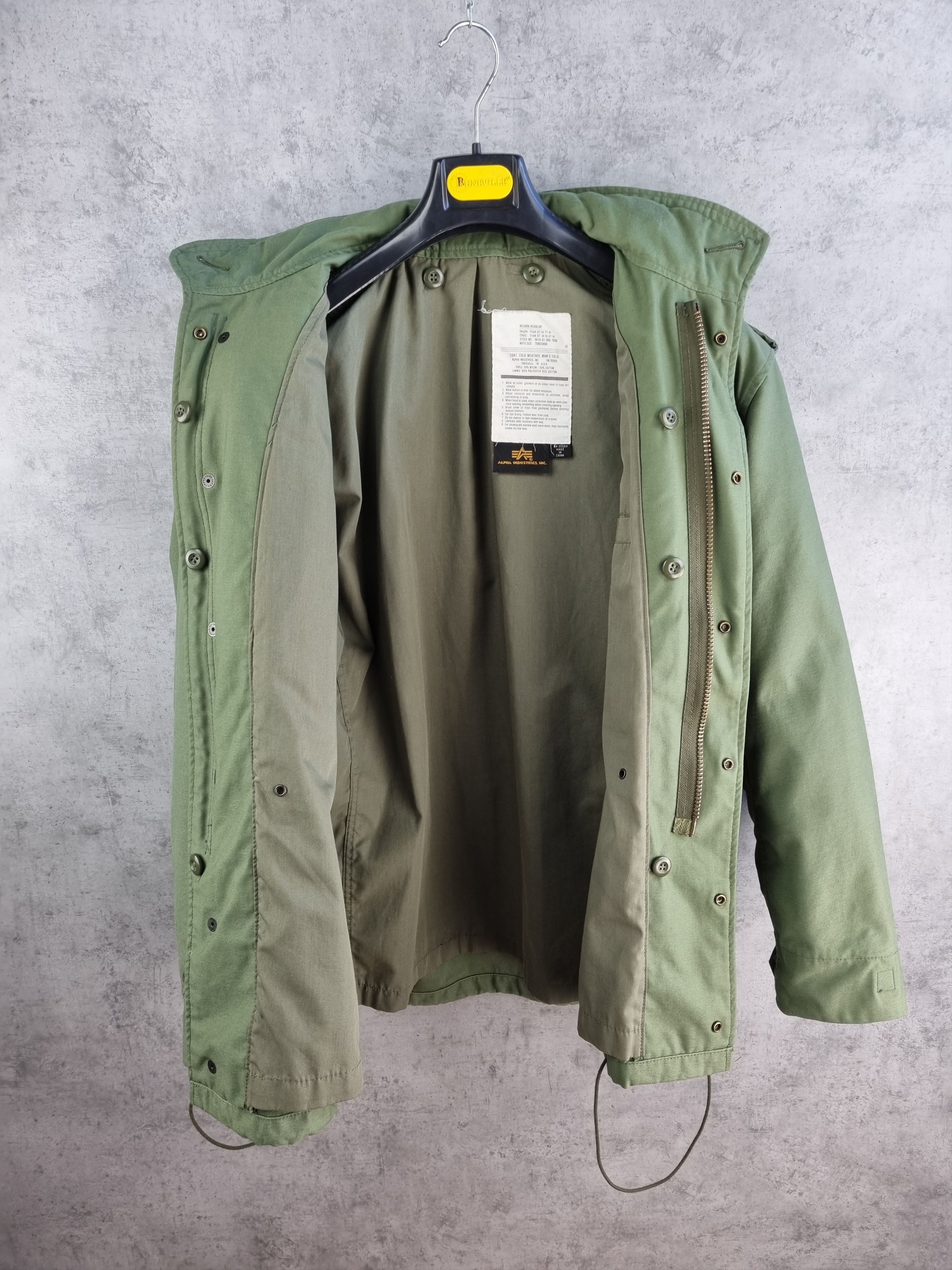 Vintage Iconic 90s M65 Field Military Jacket Parka Size US M / EU 48-50 / 2 - 9 Thumbnail