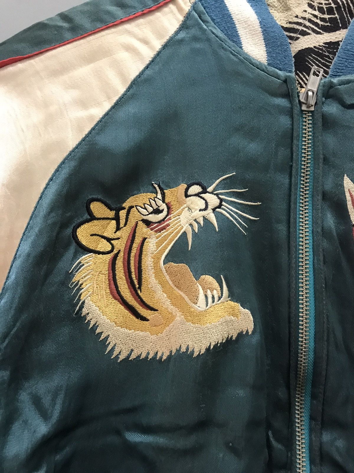 Vintage Vintage Sukajan Souvenir Rayon Crepe ReversibleJacket Size US S / EU 44-46 / 1 - 11 Thumbnail