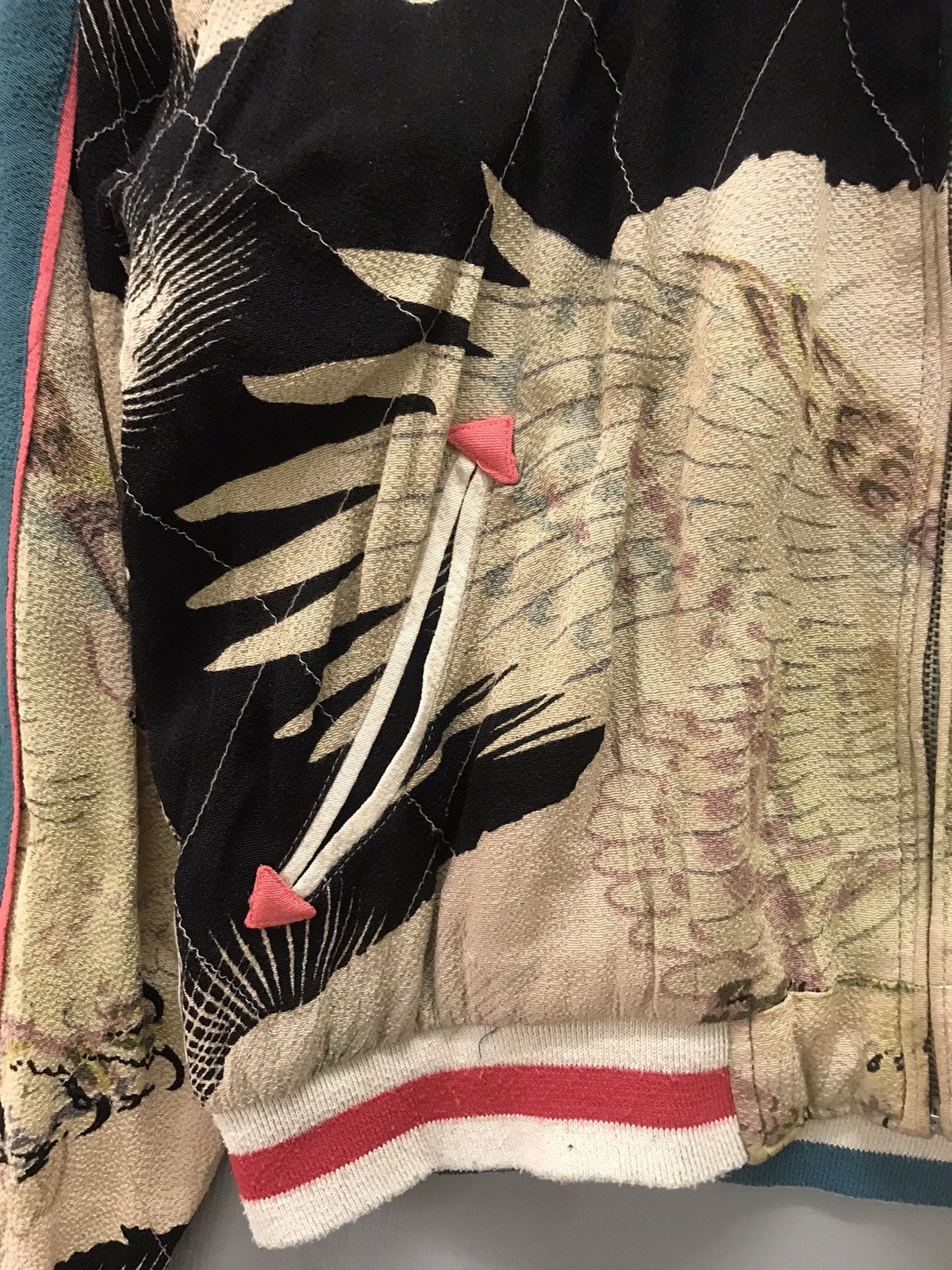 Vintage Vintage Sukajan Souvenir Rayon Crepe ReversibleJacket Size US S / EU 44-46 / 1 - 8 Thumbnail