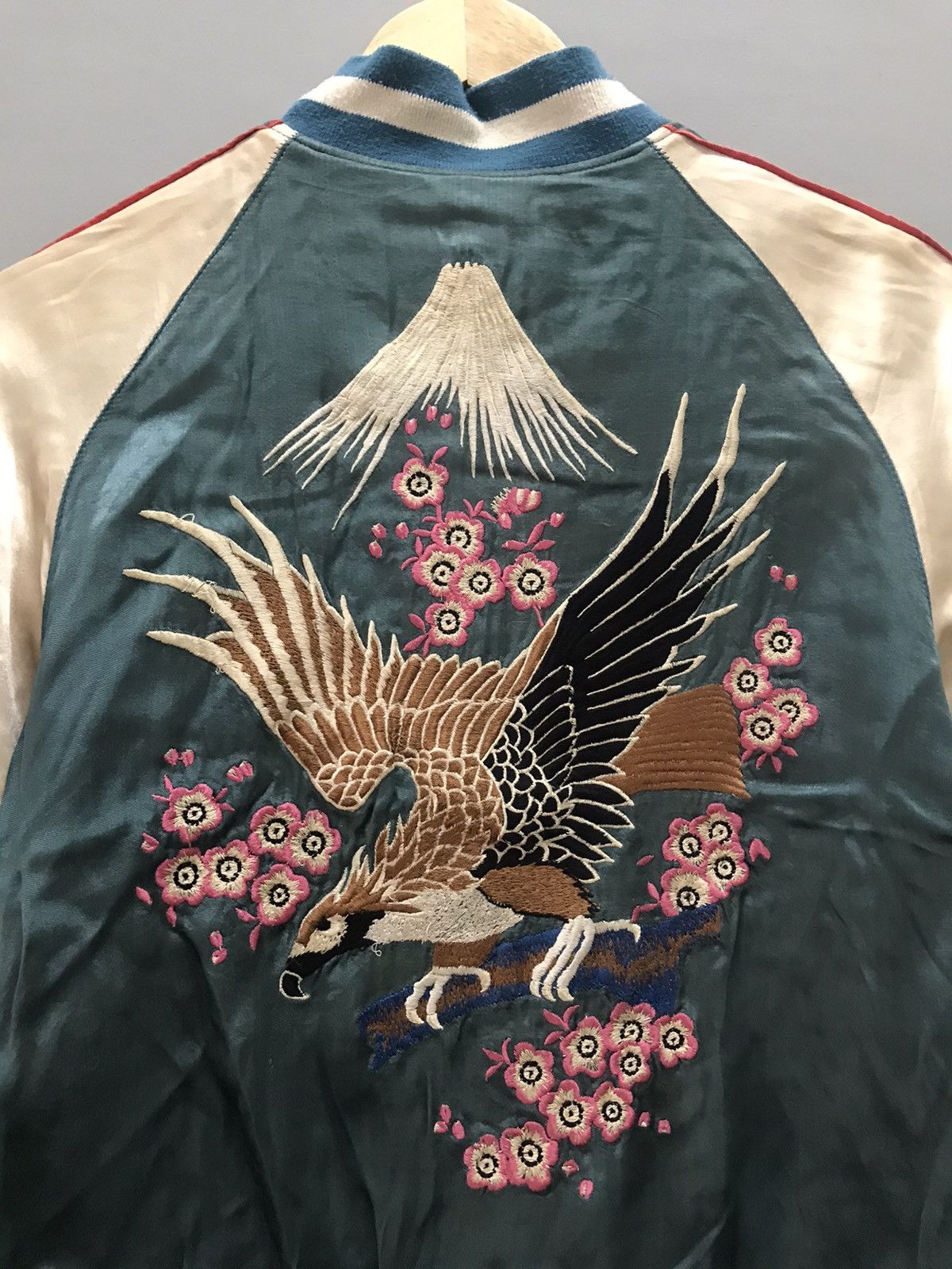 Vintage Vintage Sukajan Souvenir Rayon Crepe ReversibleJacket Size US S / EU 44-46 / 1 - 13 Thumbnail