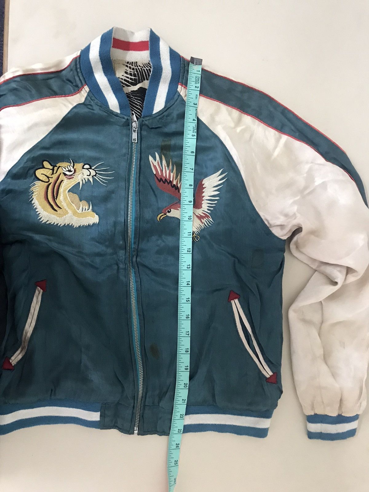 Vintage Vintage Sukajan Souvenir Rayon Crepe ReversibleJacket Size US S / EU 44-46 / 1 - 21 Thumbnail
