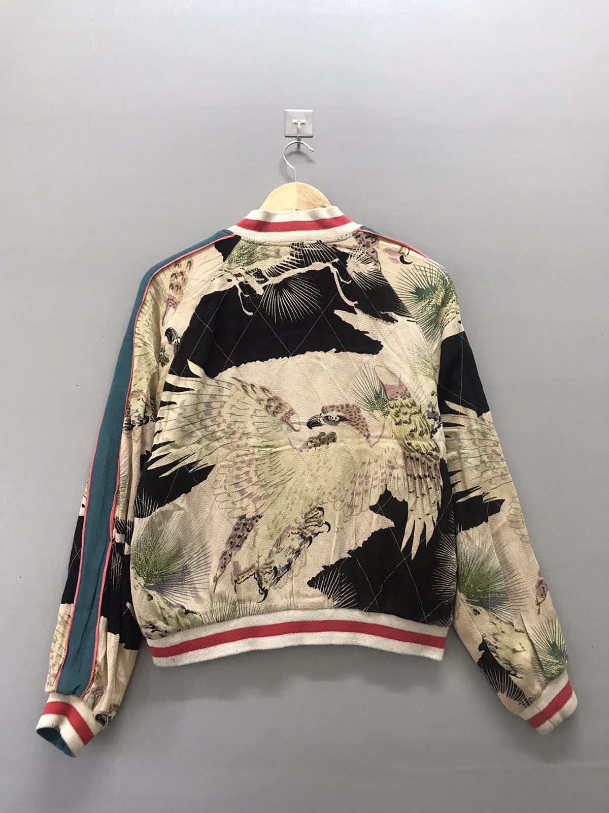 Vintage Vintage Sukajan Souvenir Rayon Crepe ReversibleJacket Size US S / EU 44-46 / 1 - 2 Thumbnail