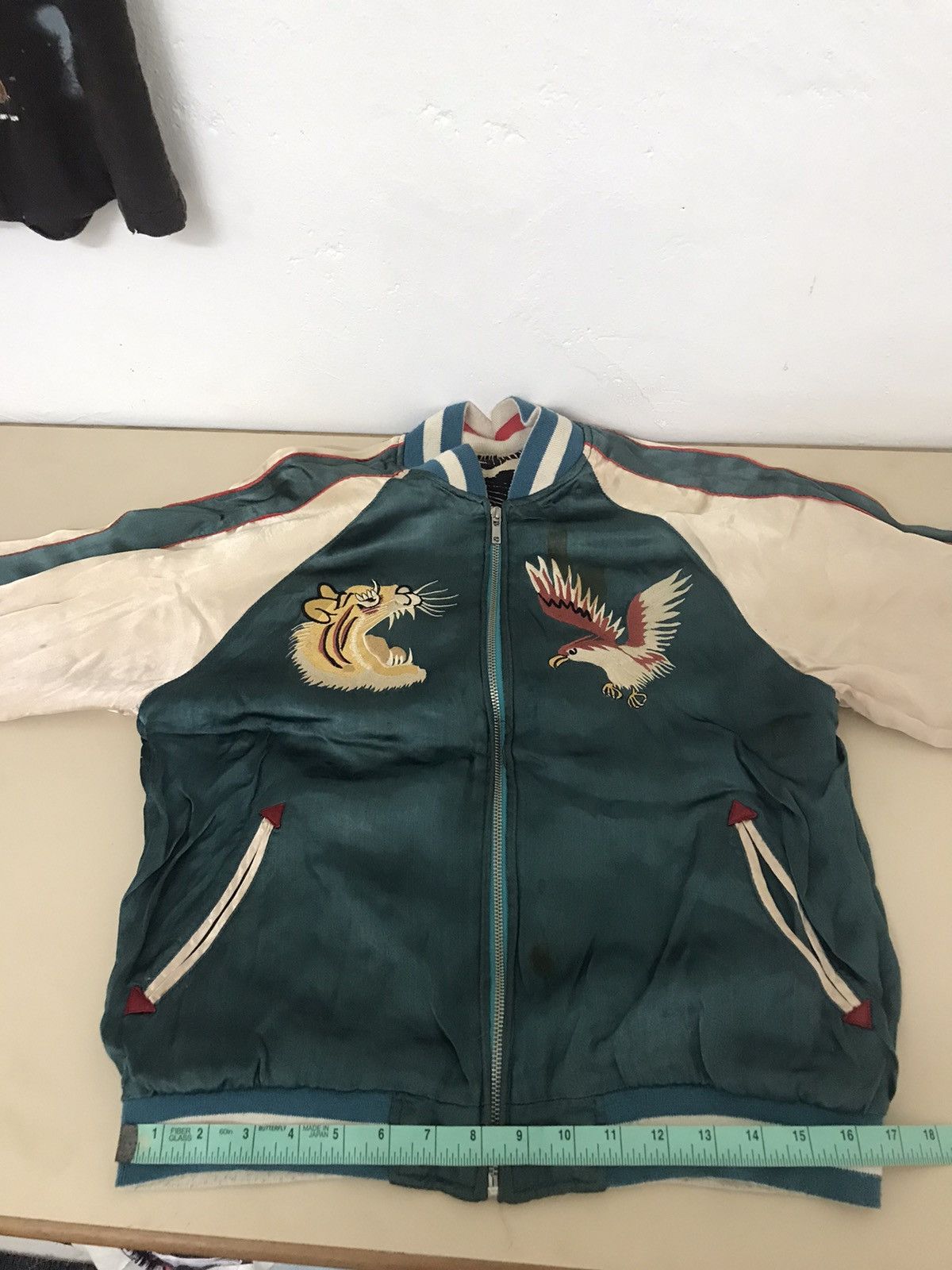 Vintage Vintage Sukajan Souvenir Rayon Crepe ReversibleJacket Size US S / EU 44-46 / 1 - 19 Thumbnail