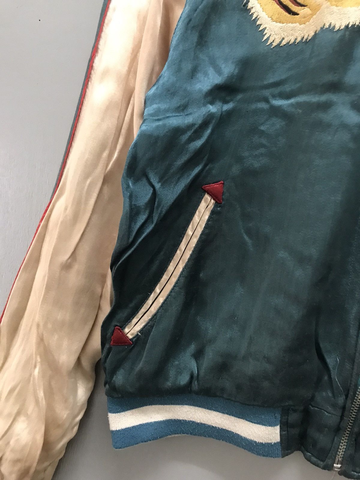 Vintage Vintage Sukajan Souvenir Rayon Crepe ReversibleJacket Size US S / EU 44-46 / 1 - 10 Thumbnail