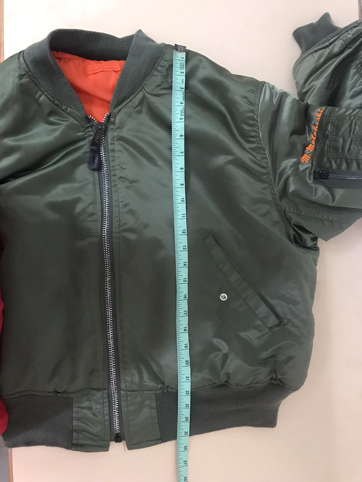 Vintage Vintage 80s Contra Bass MA-1 Military Bomber Jacket Size US XL / EU 56 / 4 - 17 Thumbnail