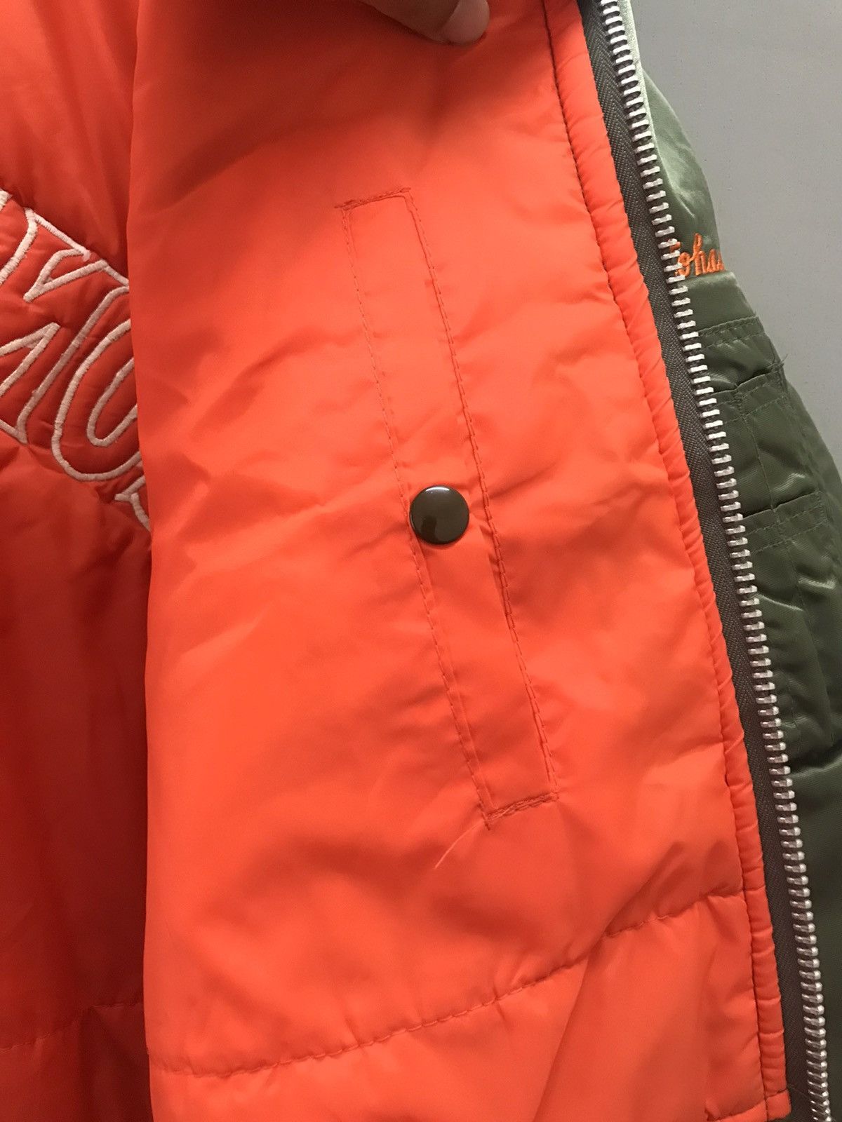 Vintage Vintage 80s Contra Bass MA-1 Military Bomber Jacket Size US XL / EU 56 / 4 - 8 Thumbnail