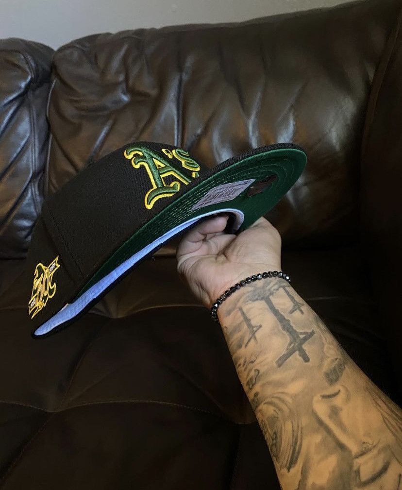 Capsule × Hat Club × New Era New era OAKLAND A’S Hat Club BLACKDOME🎱 7 1/2🧢 Size ONE SIZE - 2 Thumbnail