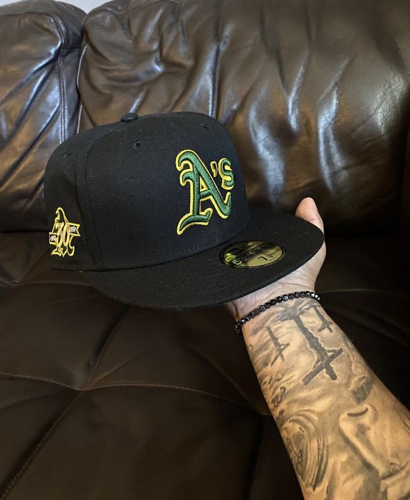 Capsule × Hat Club × New Era New era OAKLAND A’S Hat Club BLACKDOME🎱 7 1/2🧢 Size ONE SIZE - 1 Thumbnail