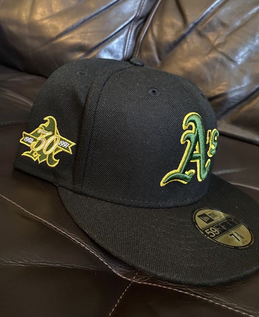 Capsule × Hat Club × New Era New era OAKLAND A’S Hat Club BLACKDOME🎱 7 1/2🧢 Size ONE SIZE - 3 Thumbnail