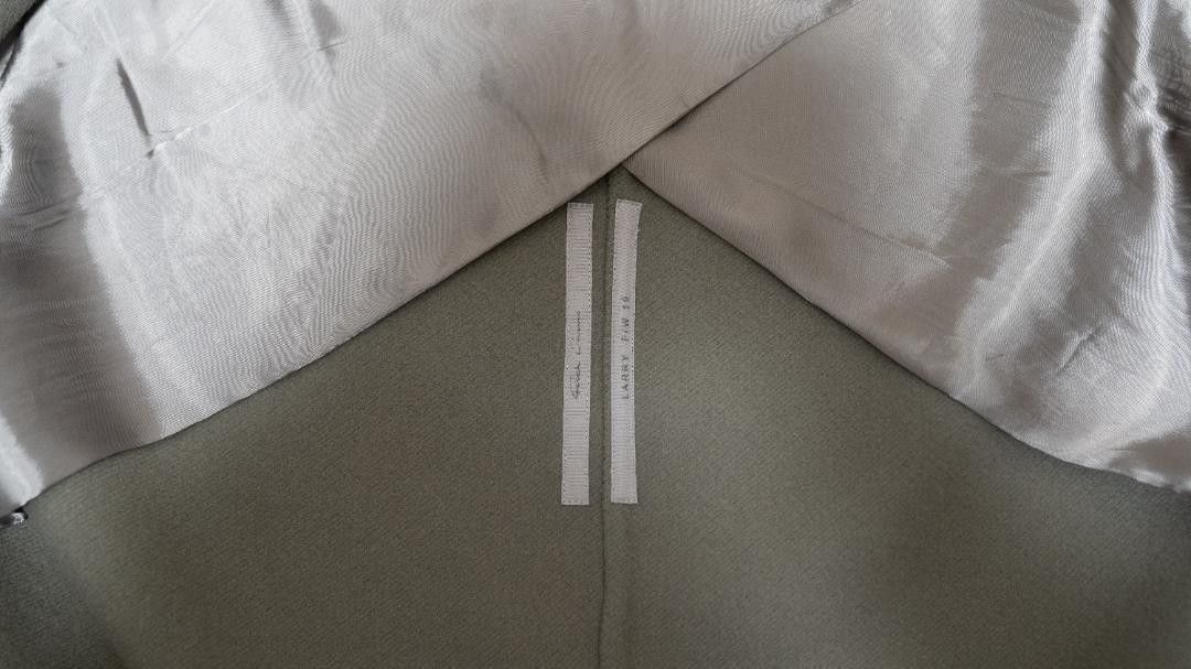 Rick Owens 19FW MOREAU COAT 46 Size US S / EU 44-46 / 1 - 7 Thumbnail
