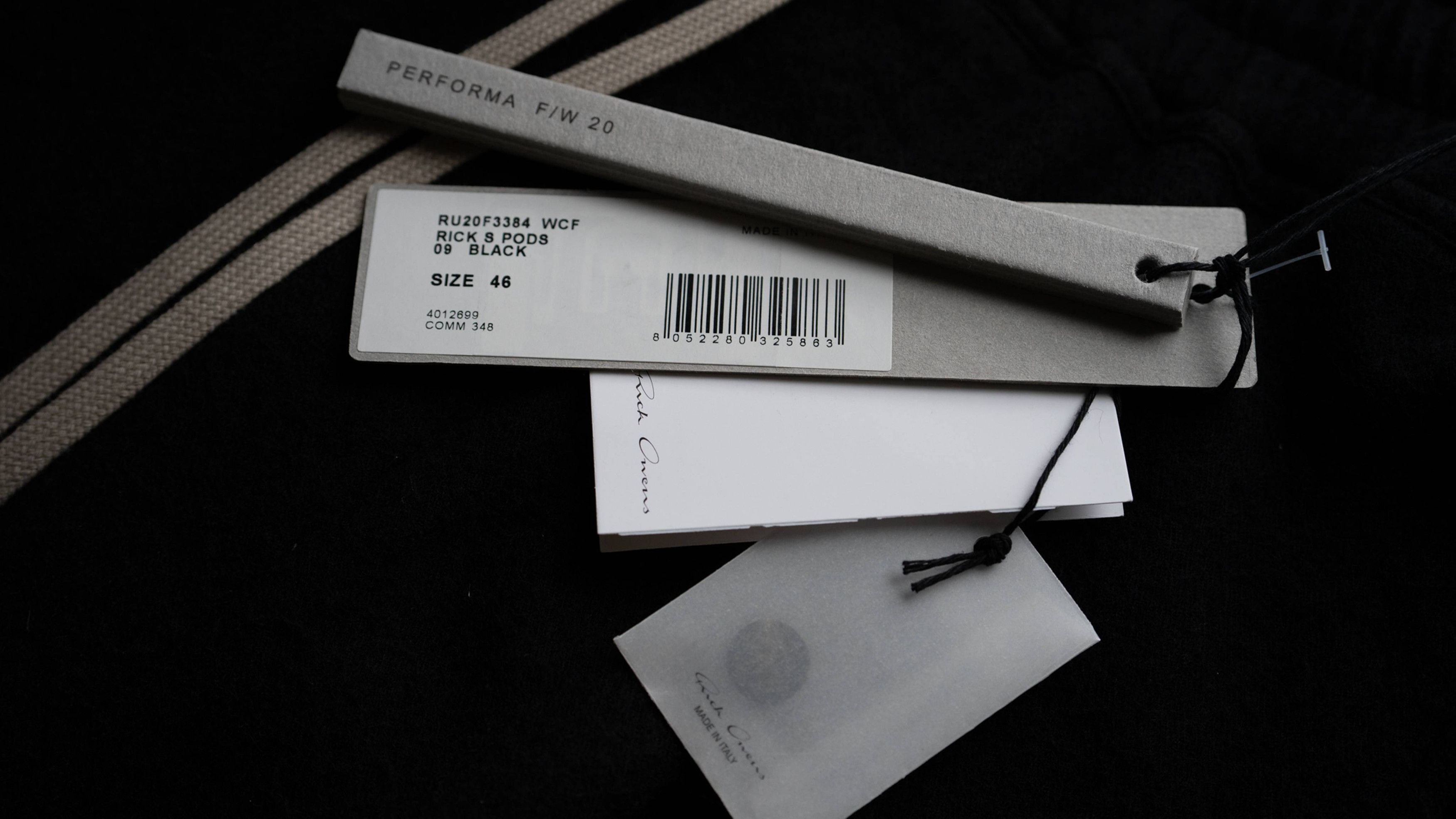 Rick Owens *NWT* RICK OWENS 2020FW PRE COLLECTION RICK'S PODS Size US 30 / EU 46 - 10 Thumbnail