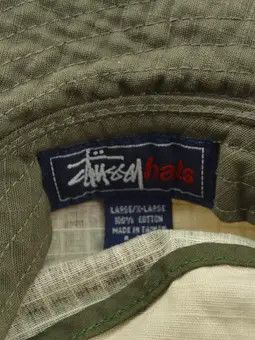 Stussy Vintage Rare 90's Stussy camo bucket hat Size ONE SIZE - 3 Thumbnail