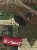 Stussy Vintage Rare 90's Stussy camo bucket hat Size ONE SIZE - 2 Thumbnail