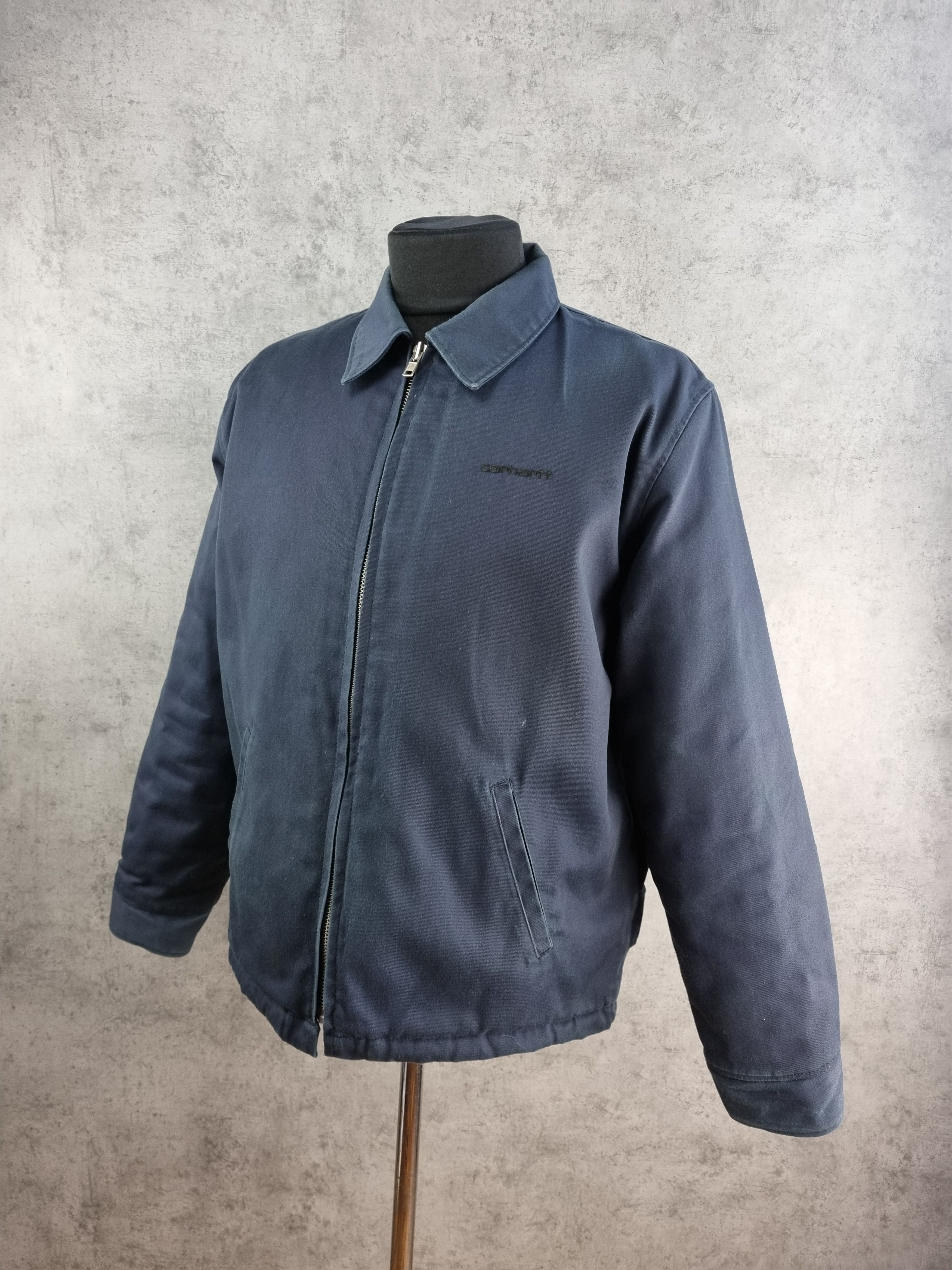 Carhartt × Vintage Vintage Carhartt Quilted Faded Jacket Size US L / EU 52-54 / 3 - 3 Thumbnail