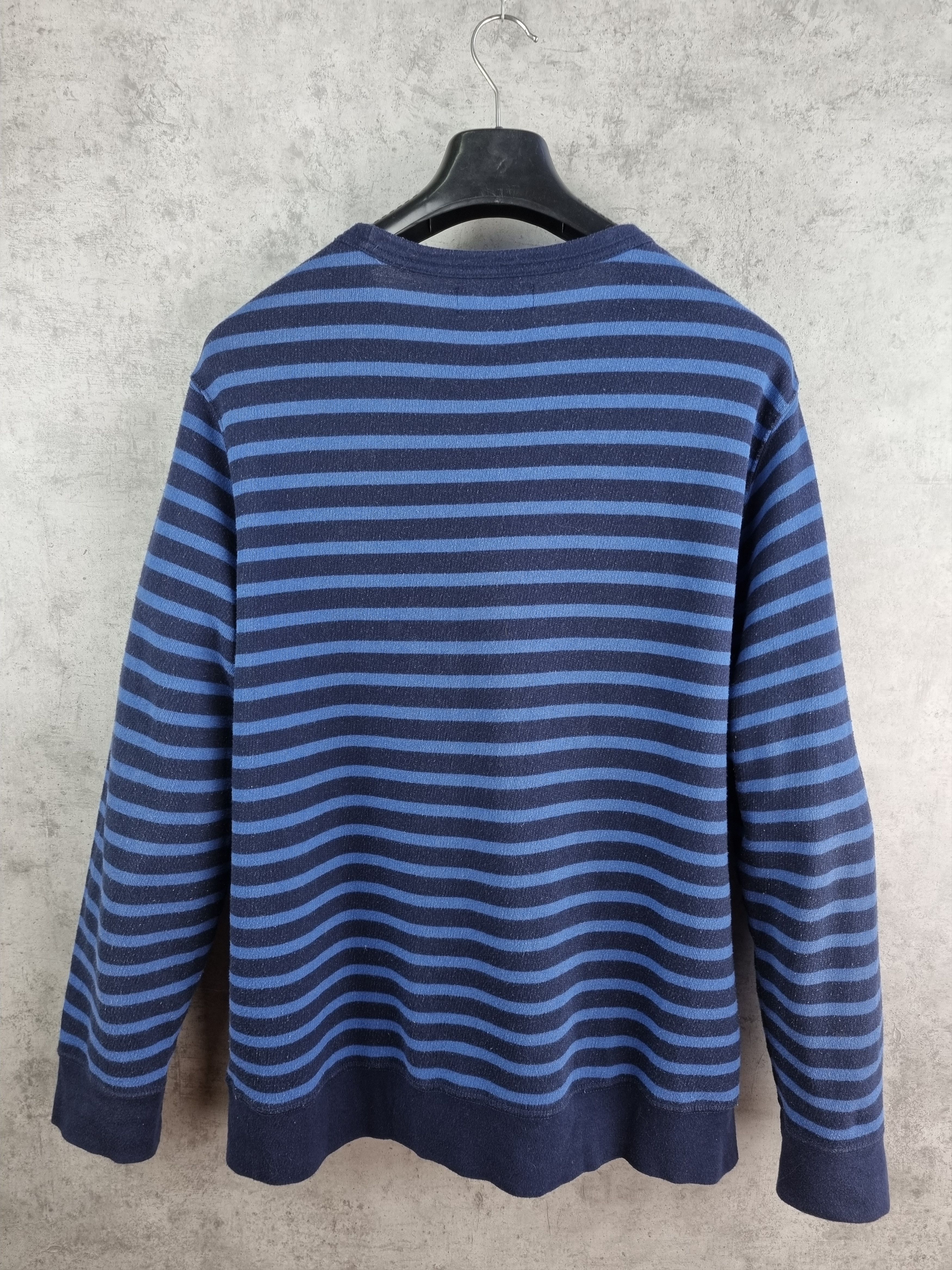 Polo Ralph Lauren × Ralph Lauren Sport Rare Polo Ralph Lauren Striped Light Sweater Size US XL / EU 56 / 4 - 3 Thumbnail
