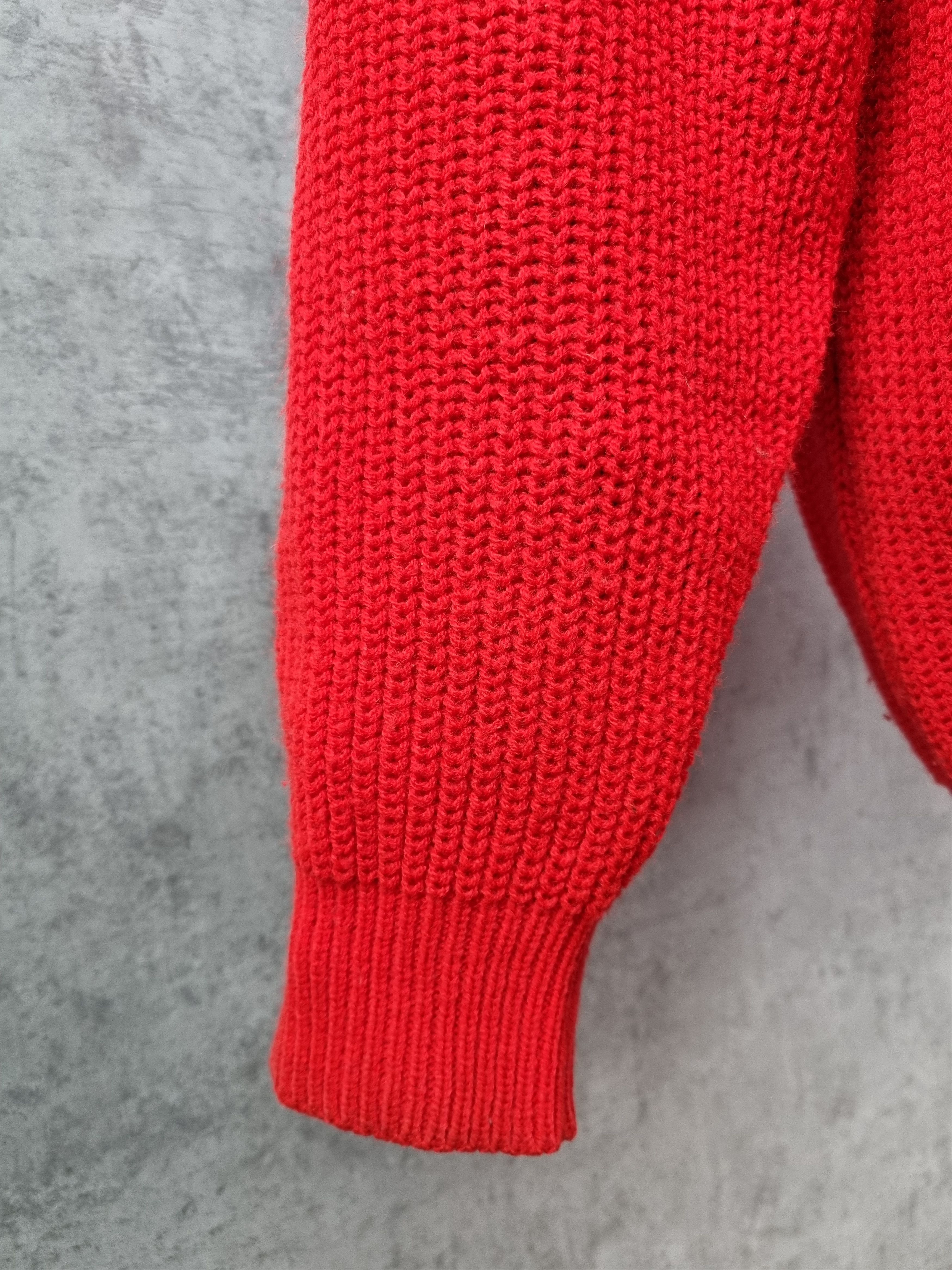 Lacoste × Vintage 90s Lacoste Chemise Oversized Heavy Wool Sweater Size US XL / EU 56 / 4 - 15 Thumbnail