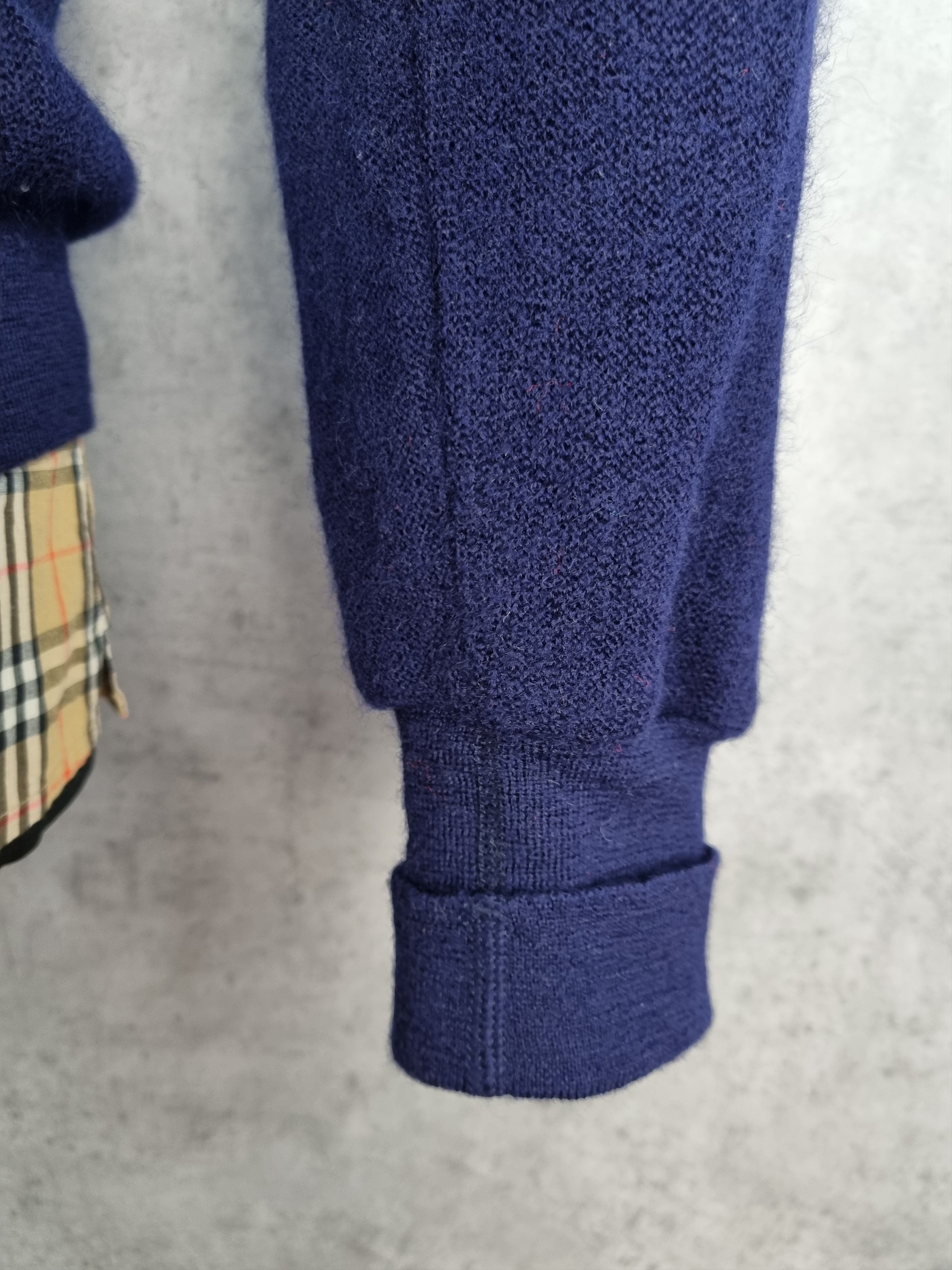 Lacoste 90s Lacoste Chemise Wool Navy Cardigan Size US S / EU 44-46 / 1 - 12 Thumbnail