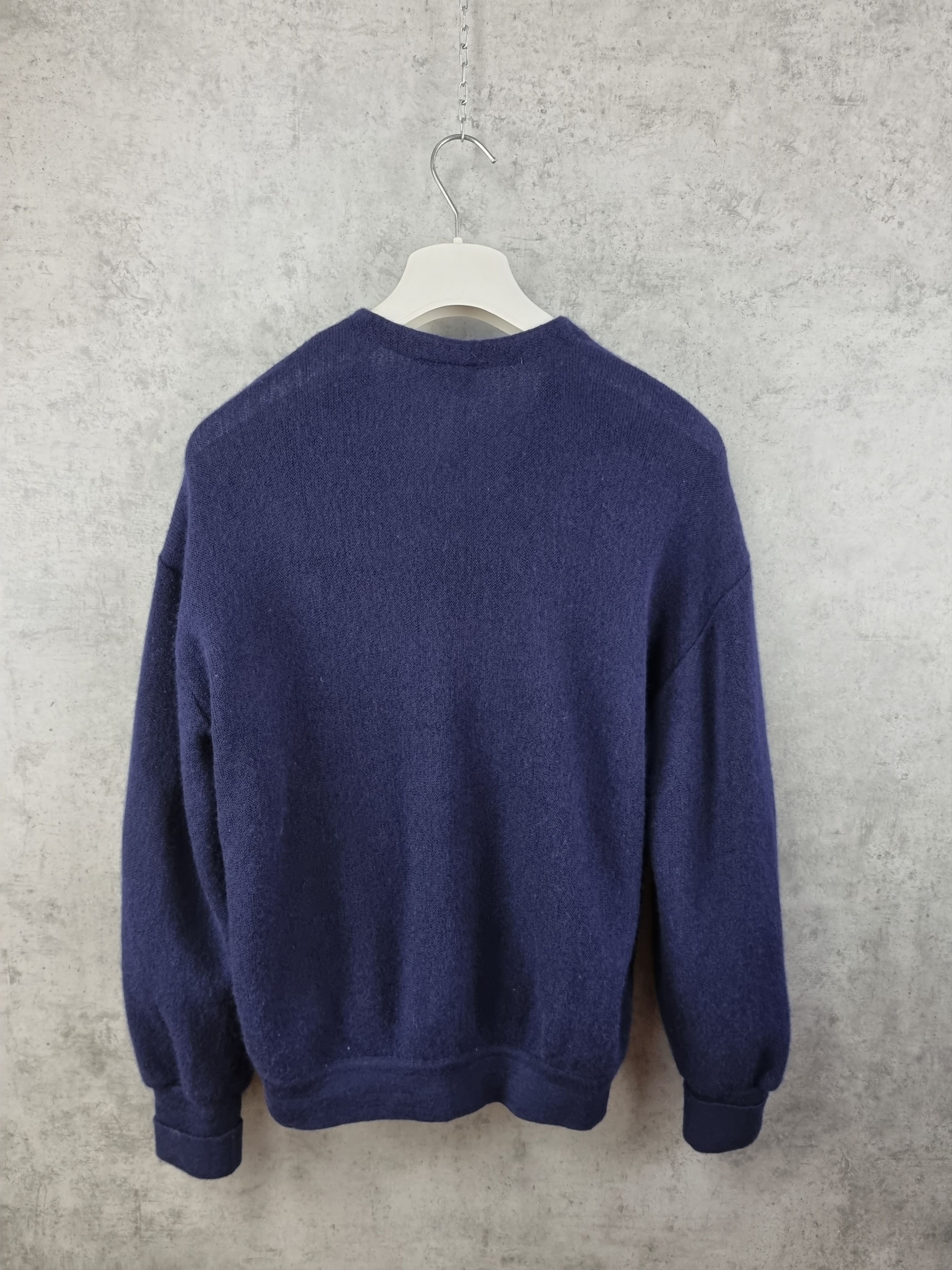 Lacoste 90s Lacoste Chemise Wool Navy Cardigan Size US S / EU 44-46 / 1 - 3 Thumbnail