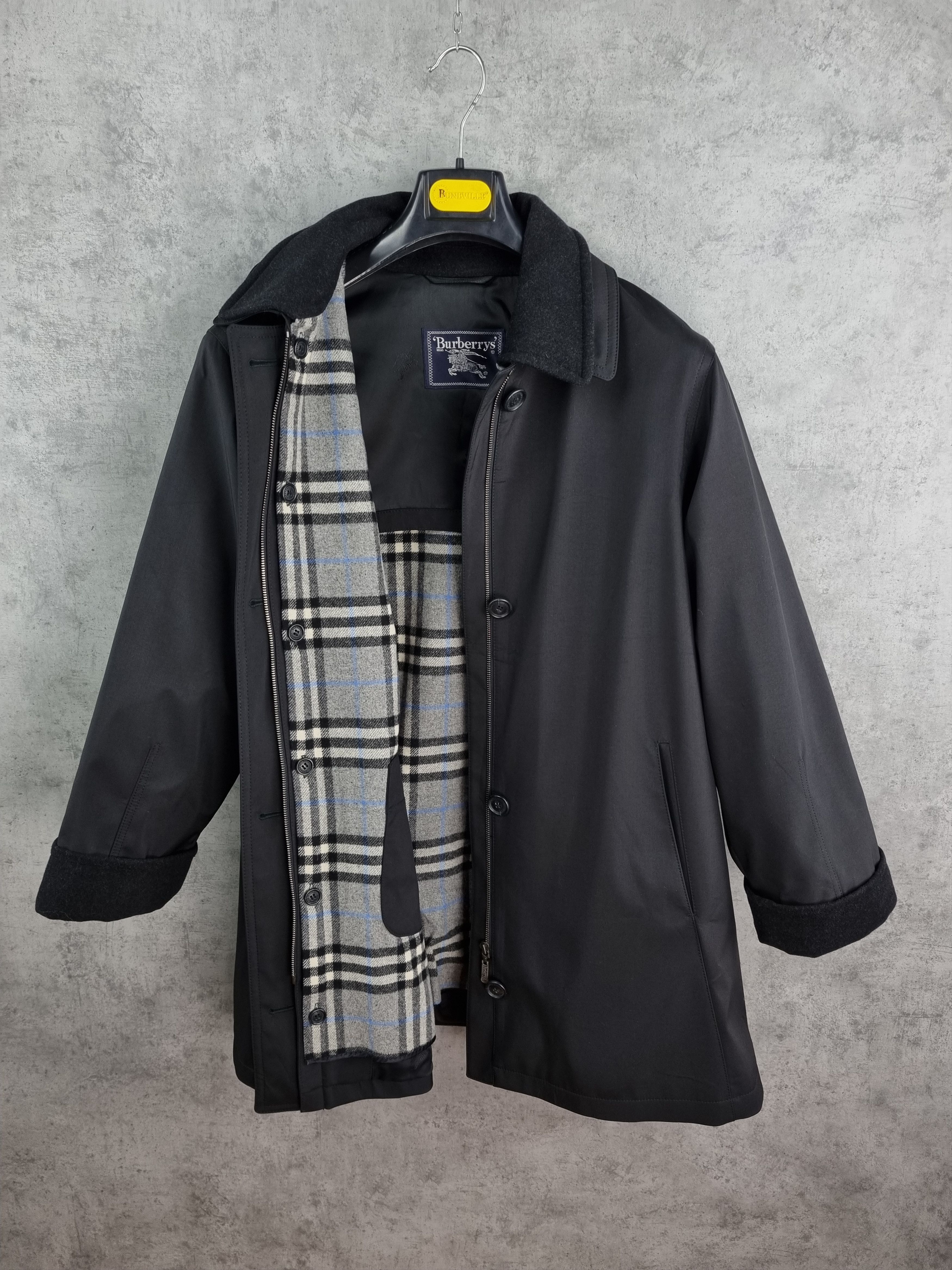 Burberry × Vintage Burberrys Two in One Nylon Trench/Wool Coat Size US L / EU 52-54 / 3 - 2 Thumbnail