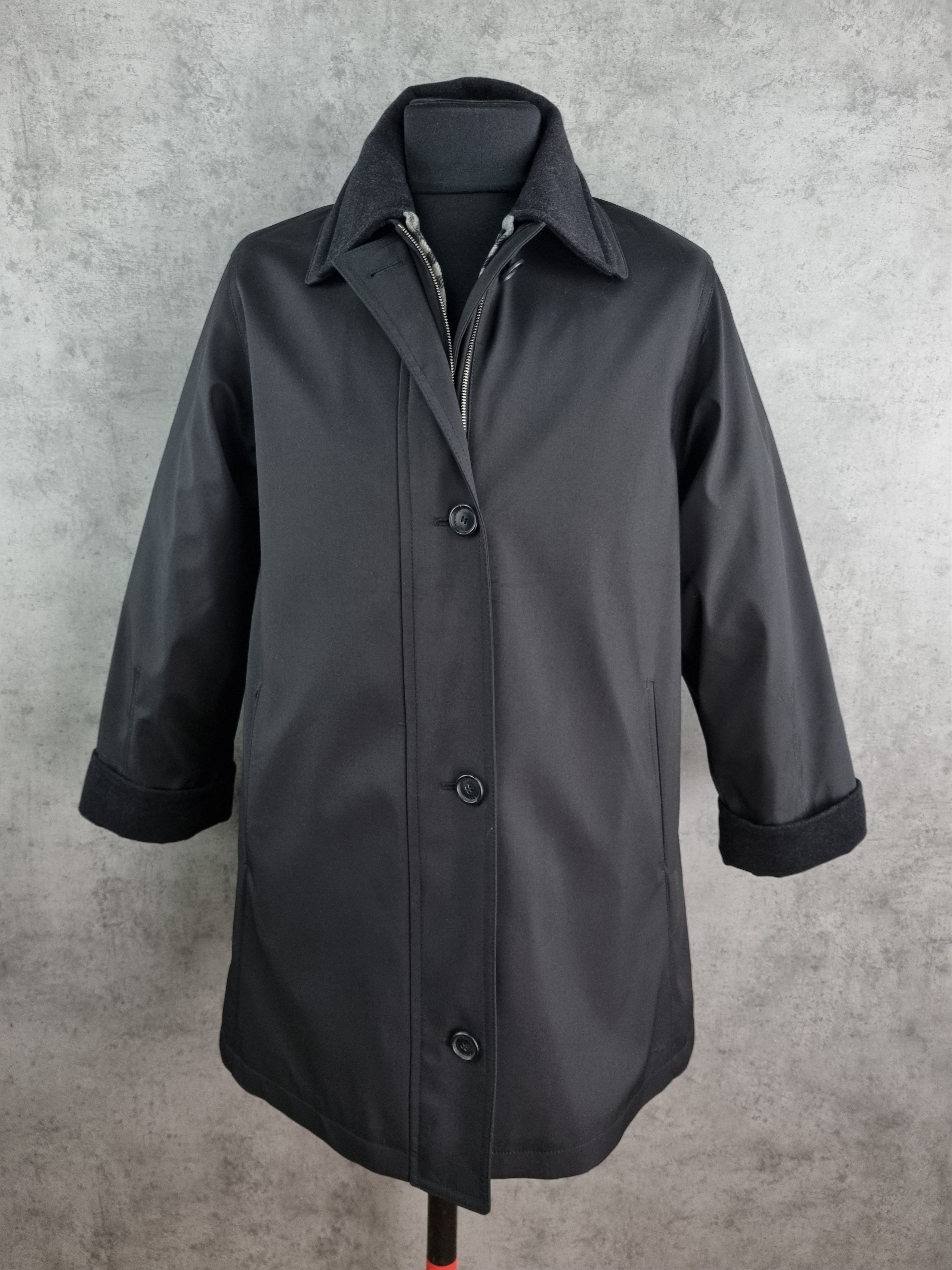 Burberry × Vintage Burberrys Two in One Nylon Trench/Wool Coat Size US L / EU 52-54 / 3 - 1 Thumbnail