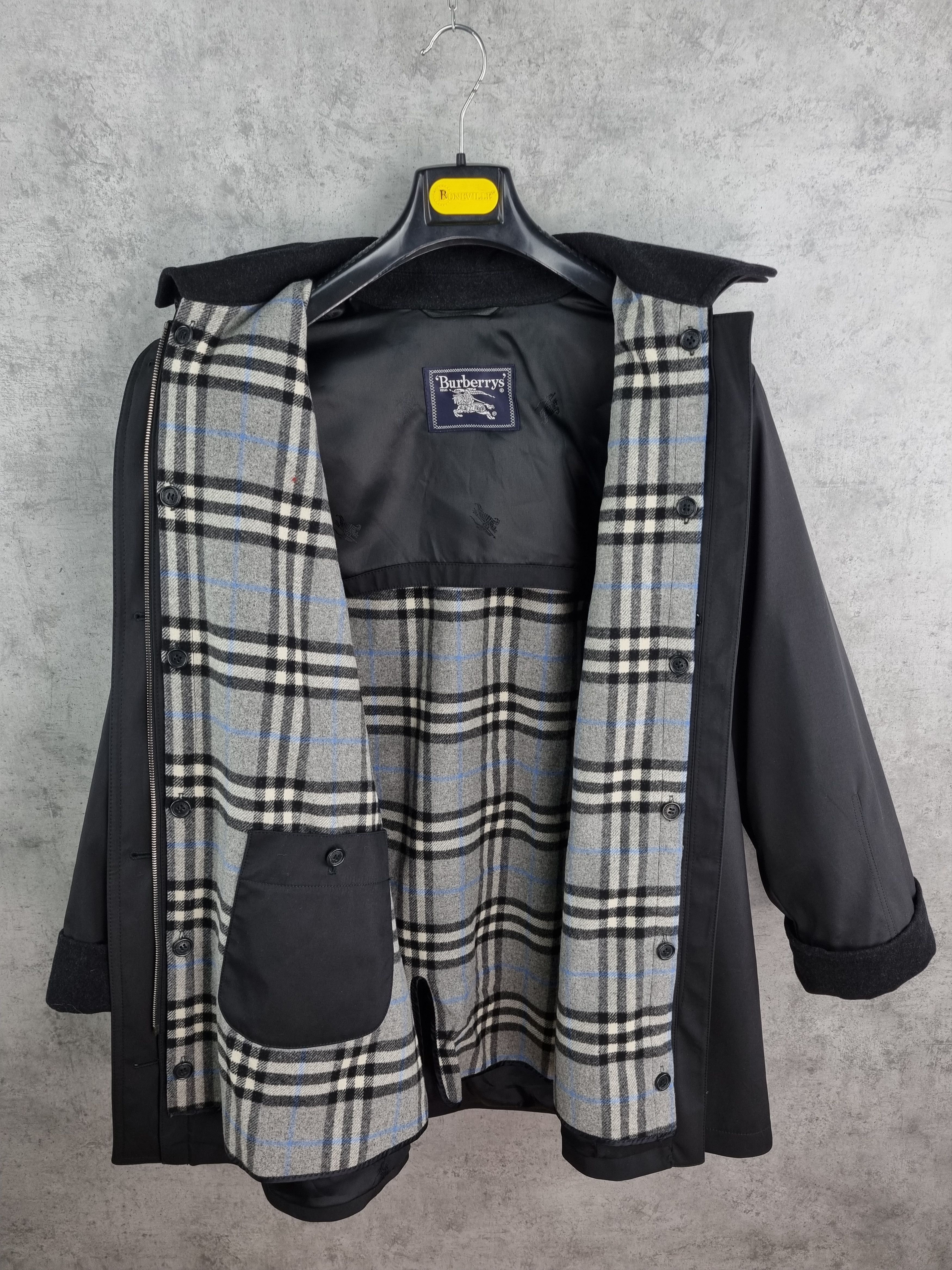 Burberry × Vintage Burberrys Two in One Nylon Trench/Wool Coat Size US L / EU 52-54 / 3 - 5 Thumbnail