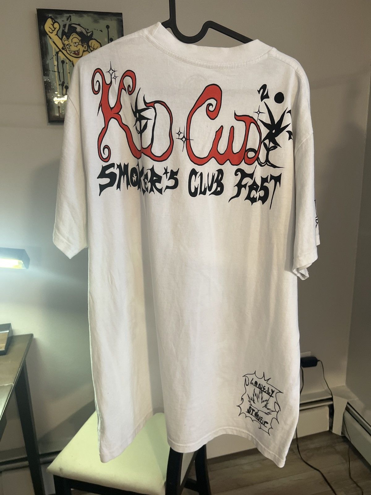 Kid Cudi Kid Cudi Smokers Club Fest Tee Size US L / EU 52-54 / 3 - 3 Thumbnail